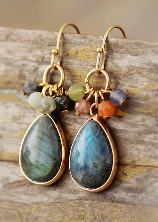 Boho Drop Earrings for Woman sold by Boho Mood product image thumbnail 2