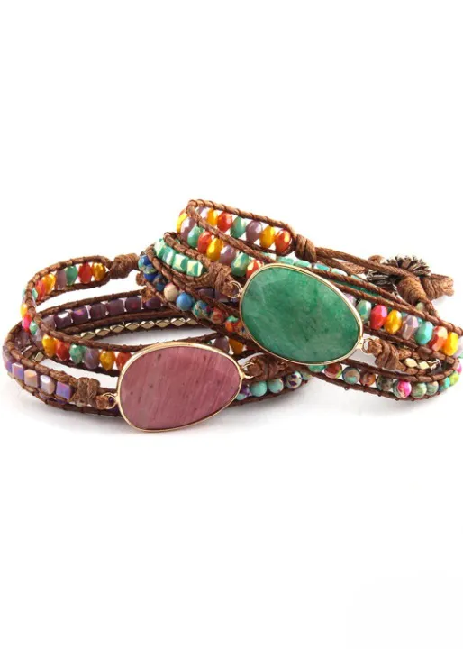Stackable Beaded Bracelets sold by Boho Mood product image thumbnail 2