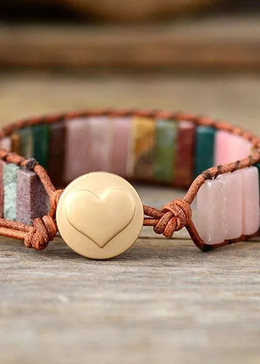 Boho Bracelet - Natural Stone sold by Boho Mood product image thumbnail 4