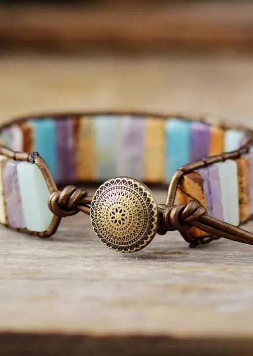 Boho Bracelet - Natural Stone sold by Boho Mood product image thumbnail 3