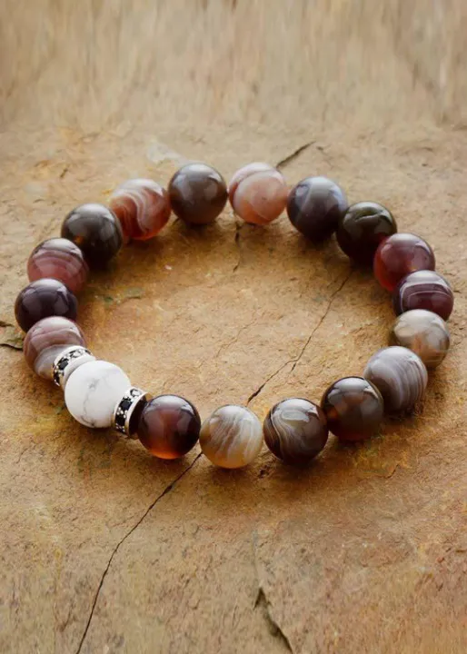 Stretchy Beads Boho Bracelet sold by Boho Mood