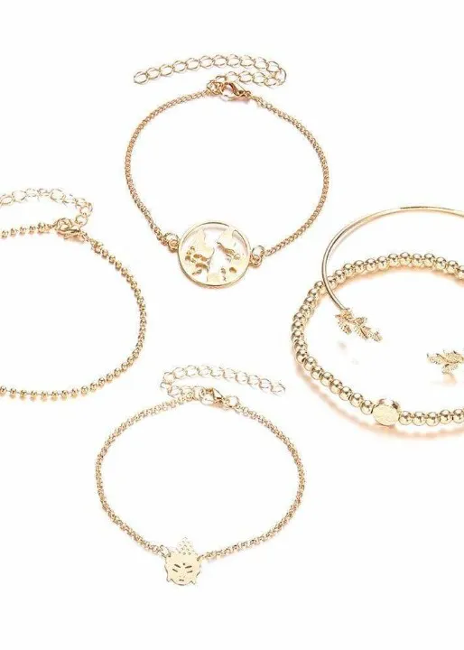 Gold Boho Bracelets sold by Boho Mood product image thumbnail 2