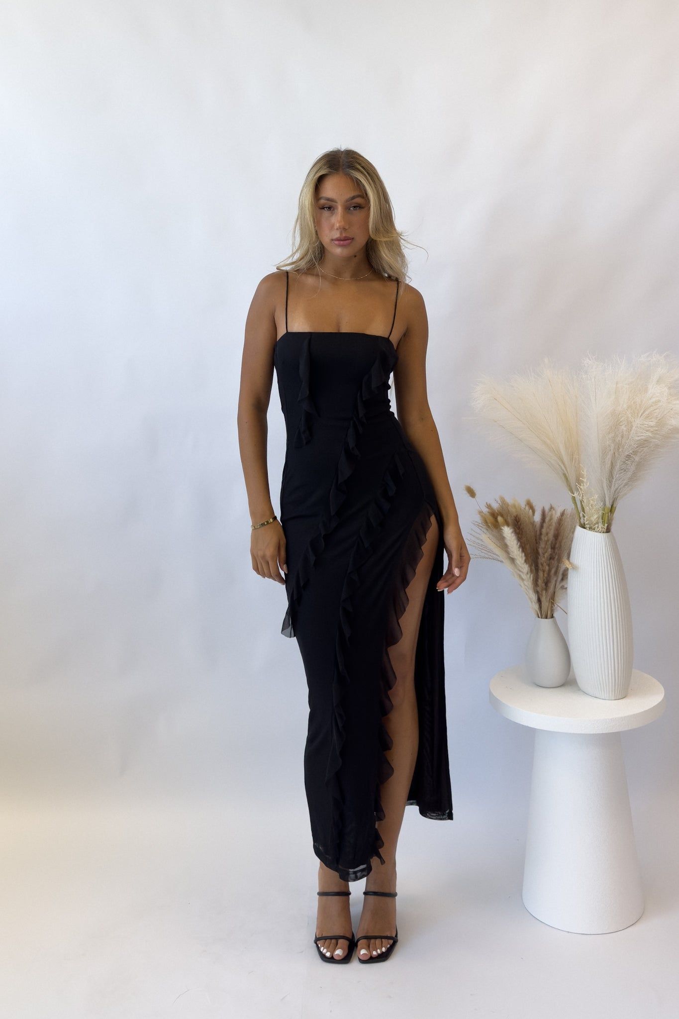 Greta Midi Dress - Black sold by Kameli Boutique product image thumbnail 2