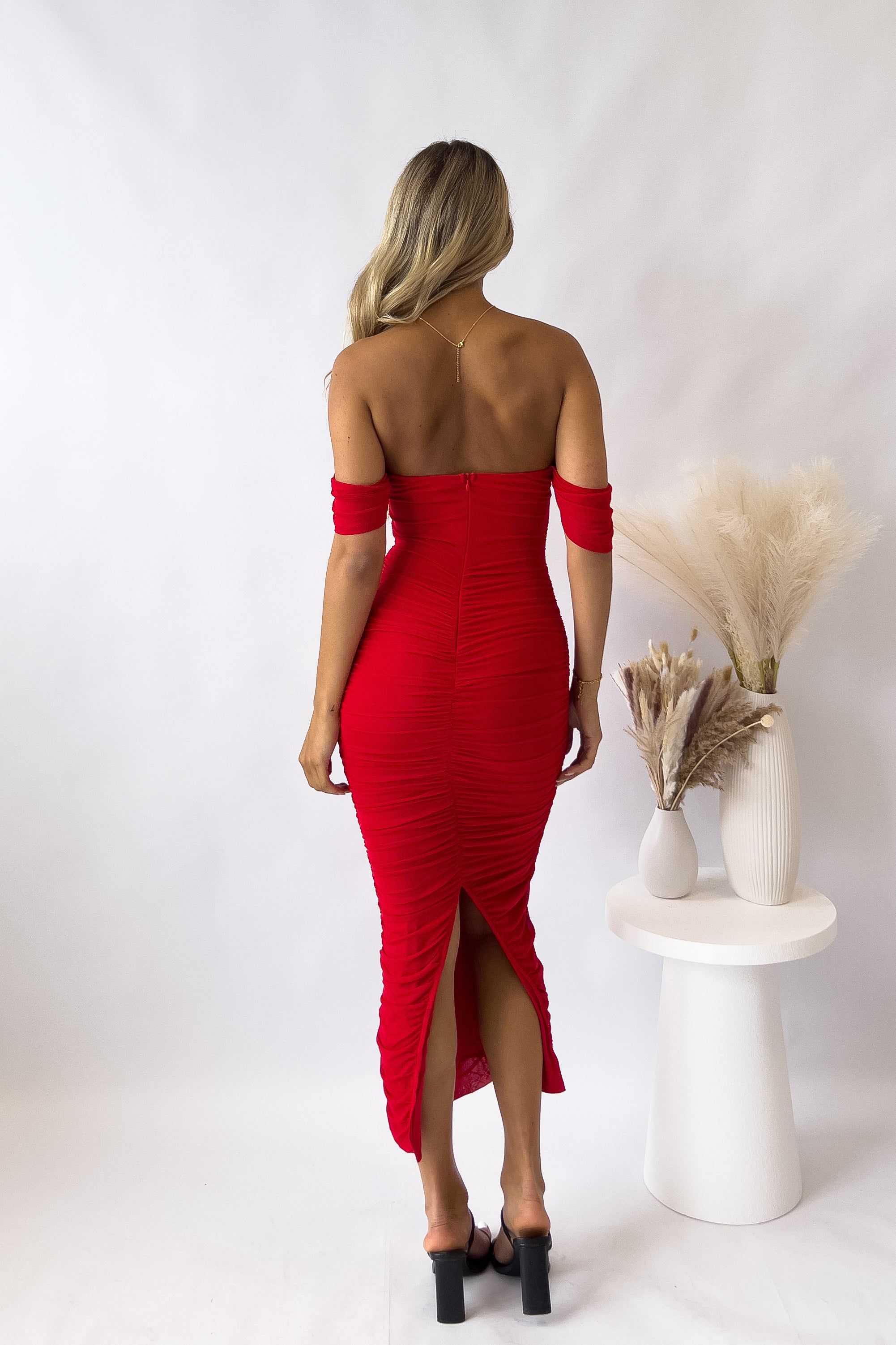 Regan Maxi Dress - Red sold by Kameli Boutique product image thumbnail 5