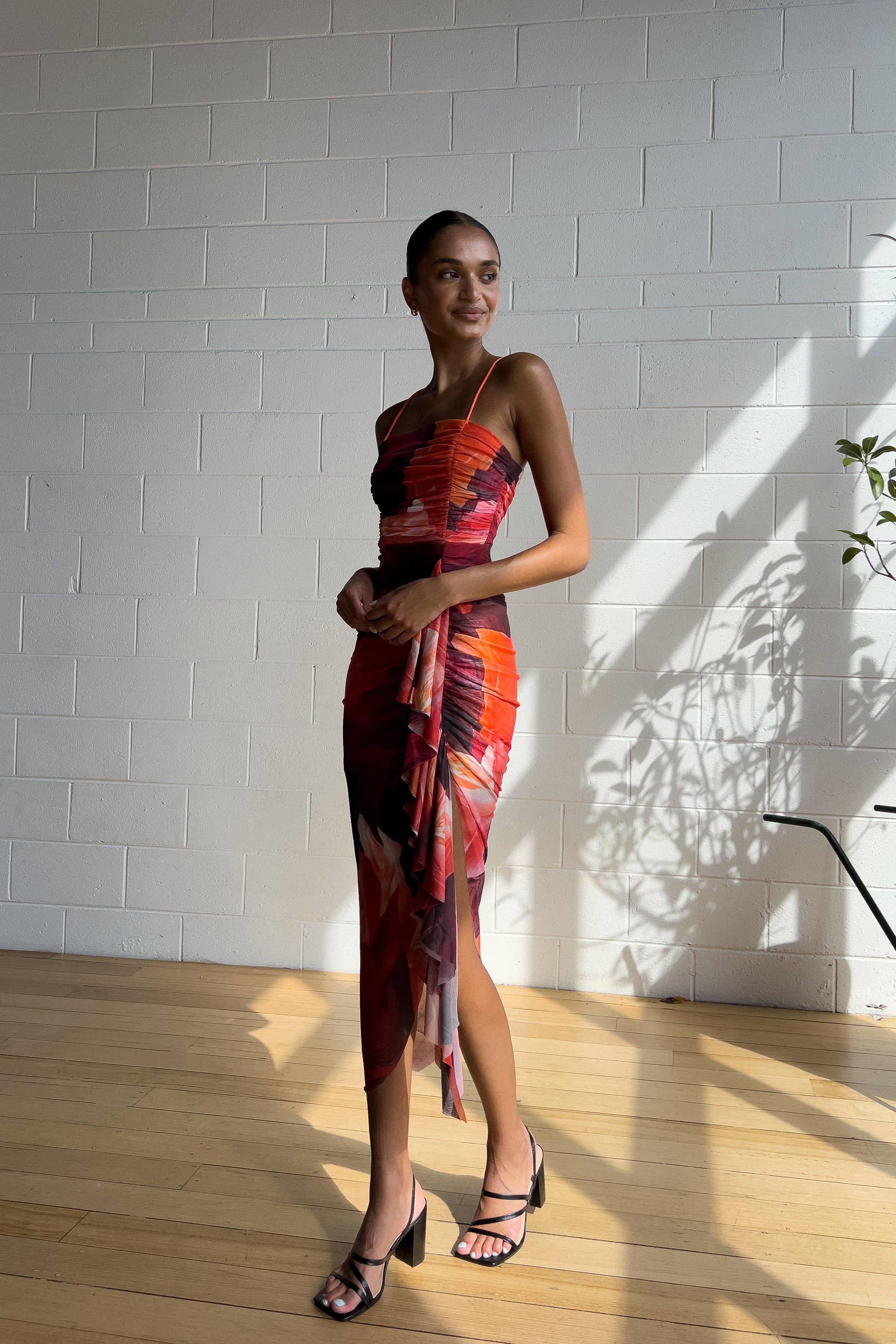 Dawn Floral Midi Dress sold by Kameli Boutique product image thumbnail 4