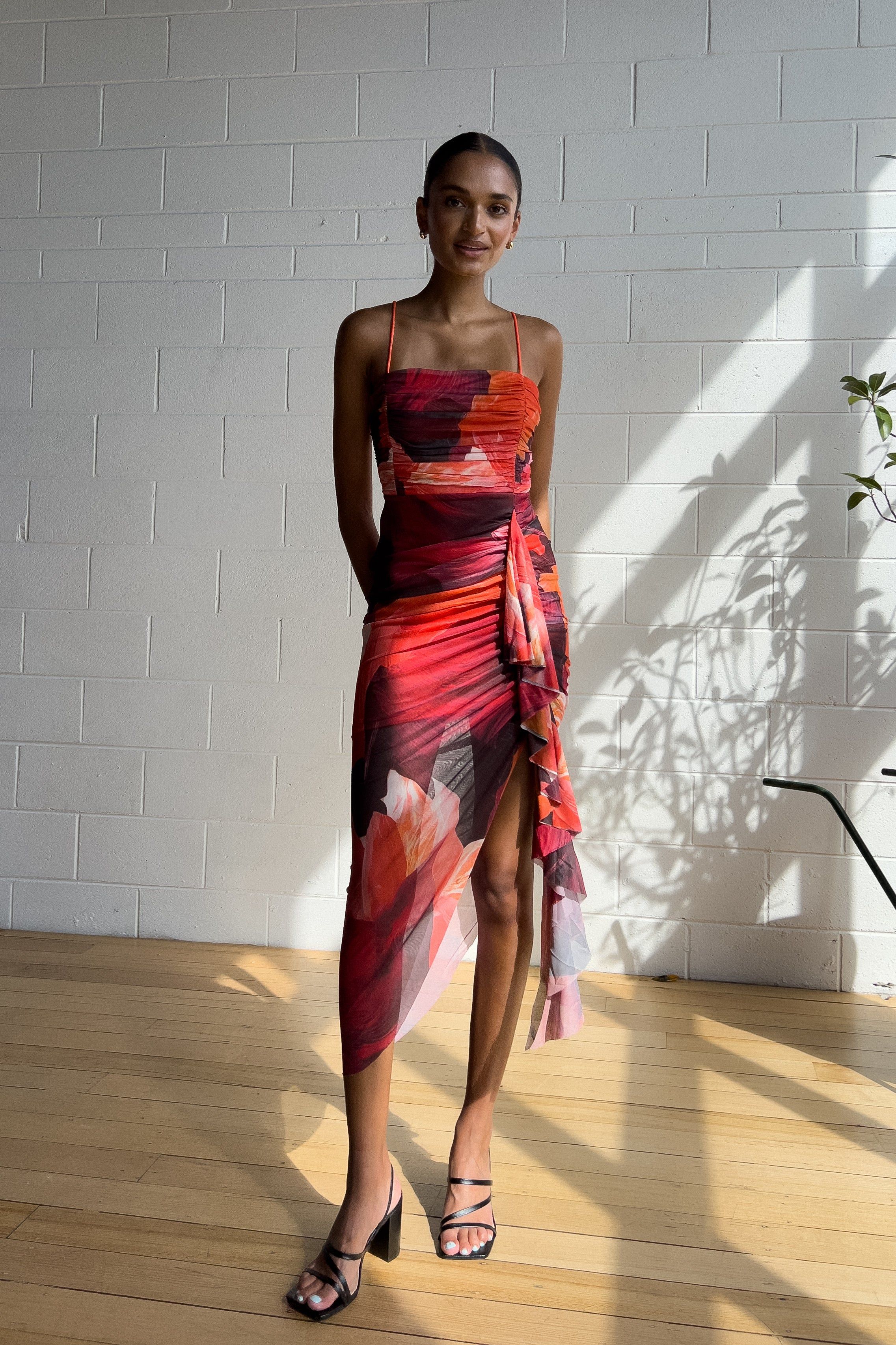 Dawn Floral Midi Dress sold by Kameli Boutique product image thumbnail 3