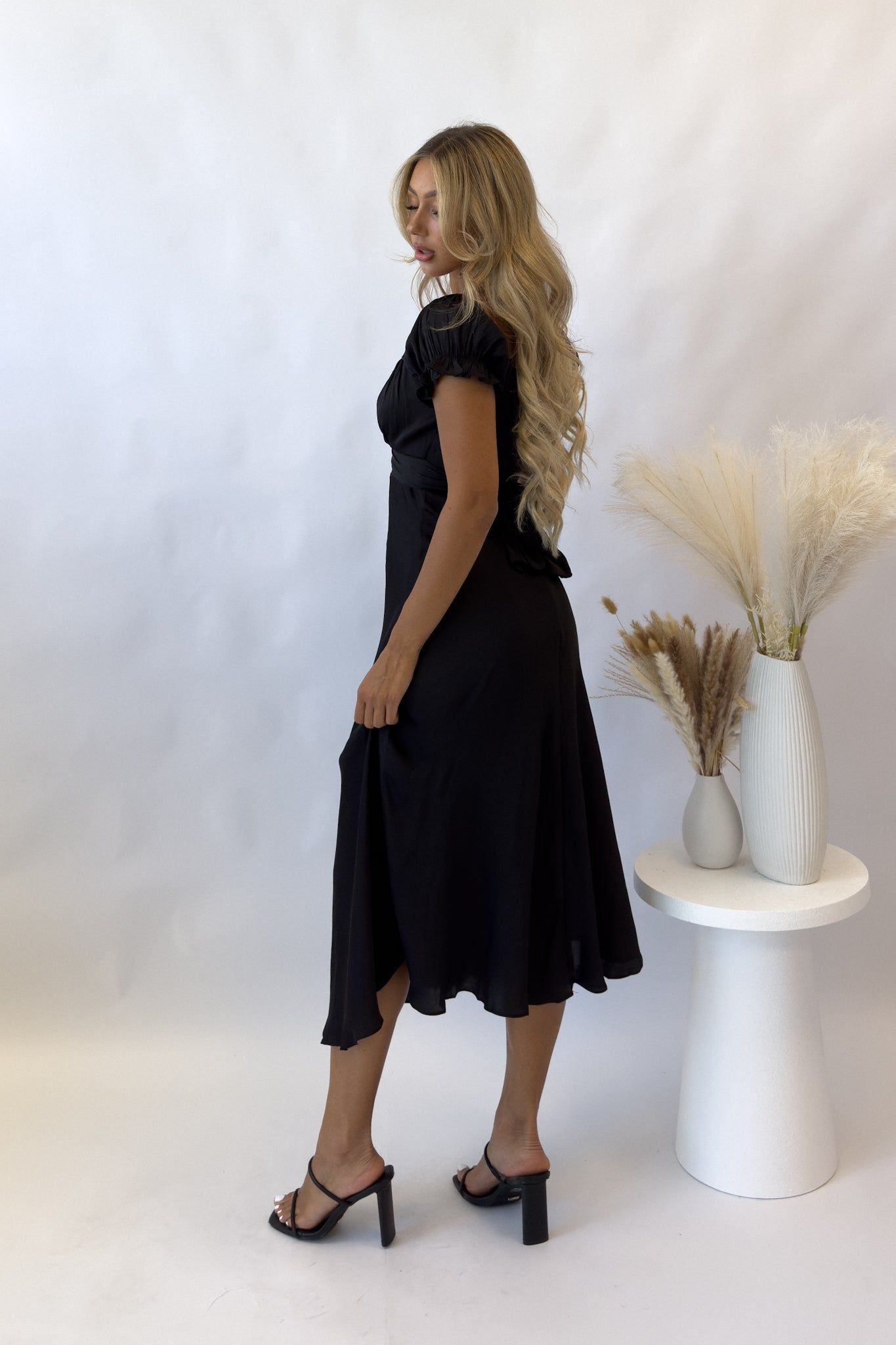 Ellison Midi Dress - Black sold by Kameli Boutique product image thumbnail 4