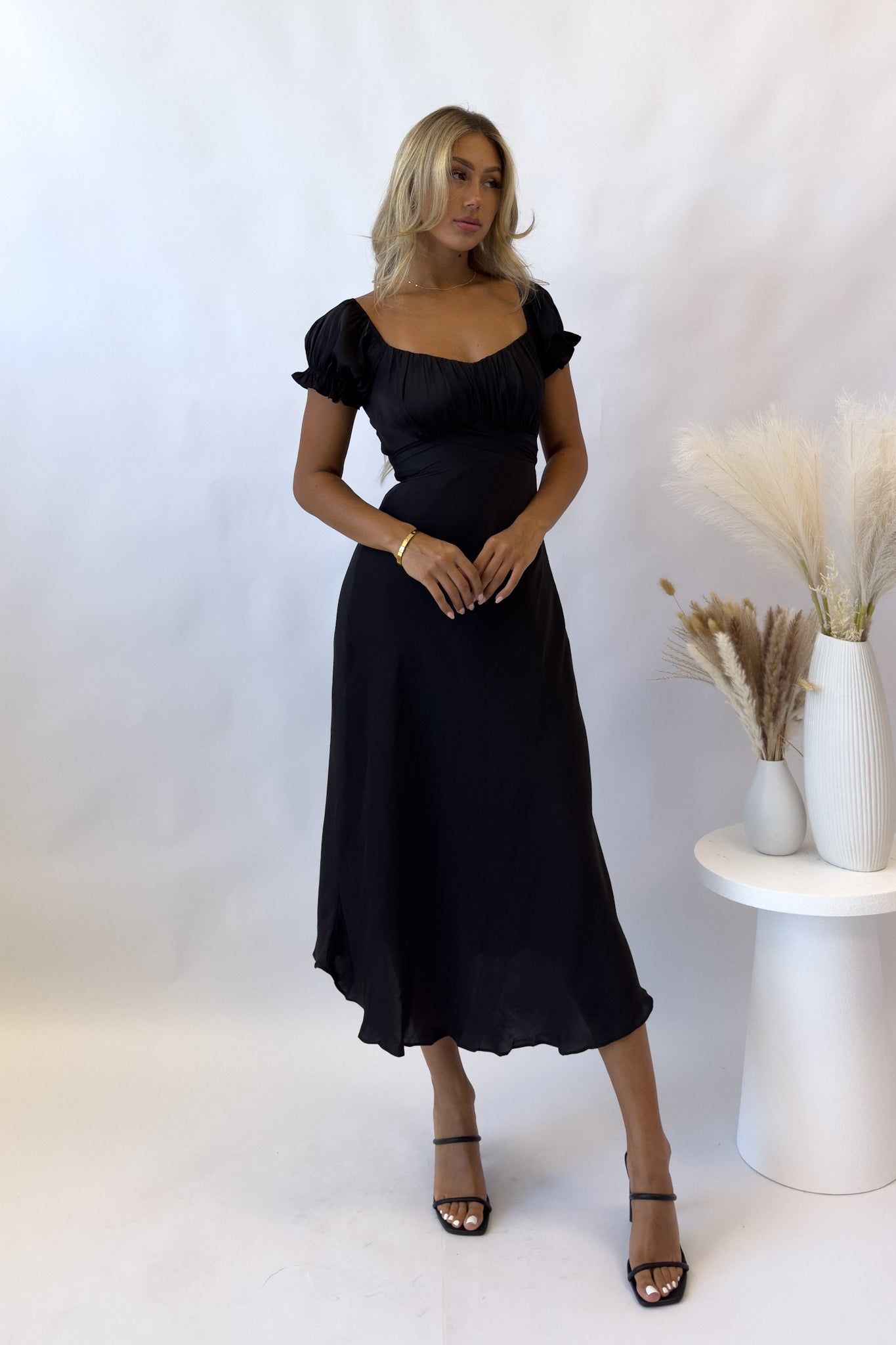 Ellison Midi Dress - Black sold by Kameli Boutique product image thumbnail 3