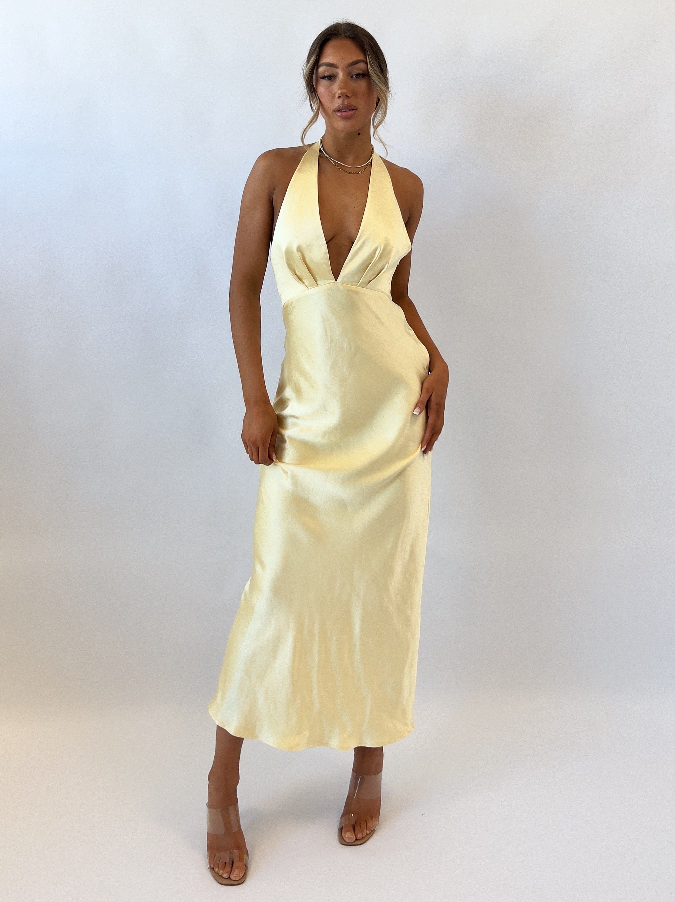 Jessalyn Maxi Dress - Yellow sold by Kameli Boutique product image thumbnail 2