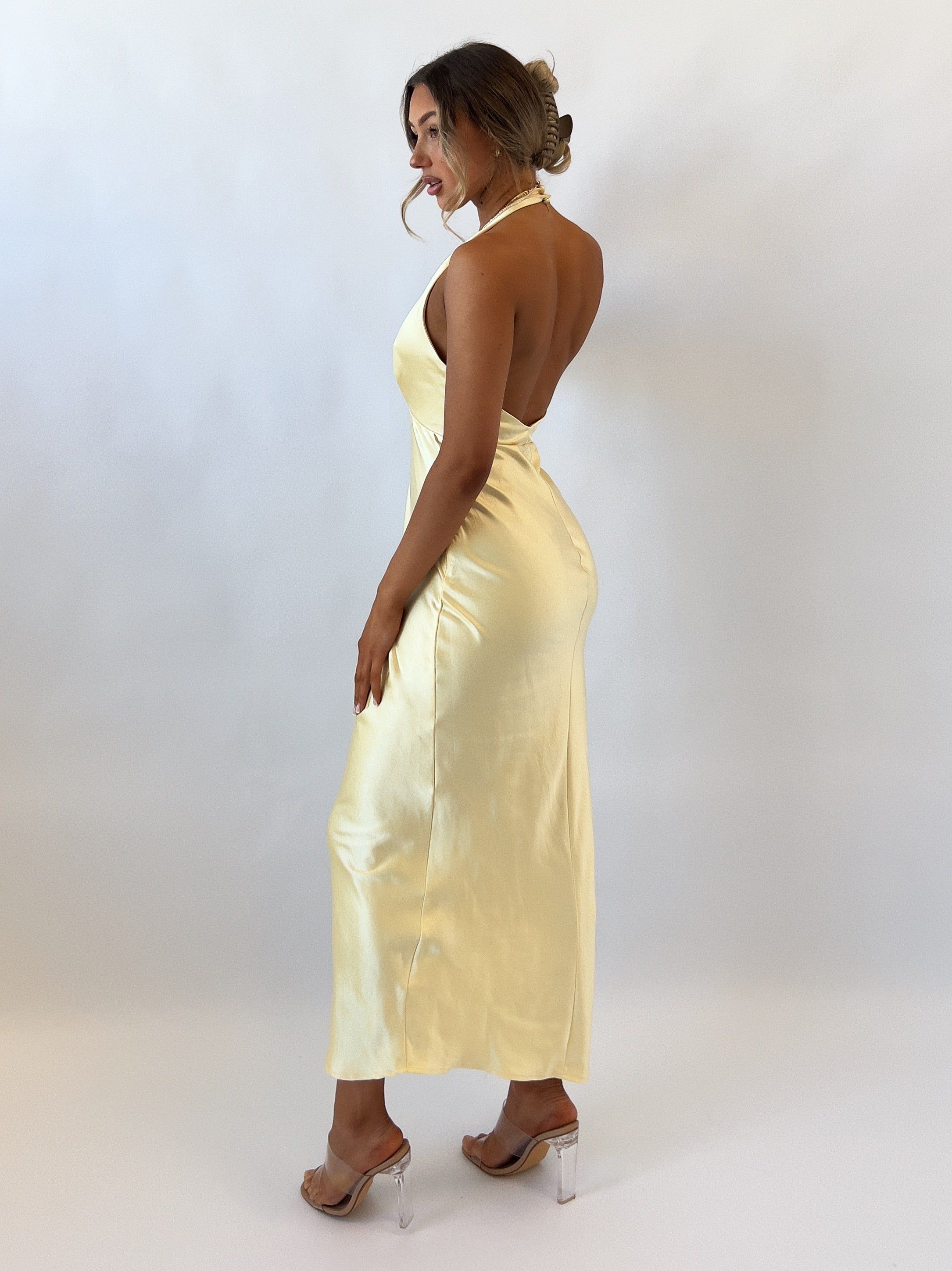 Jessalyn Maxi Dress - Yellow sold by Kameli Boutique product image thumbnail 5