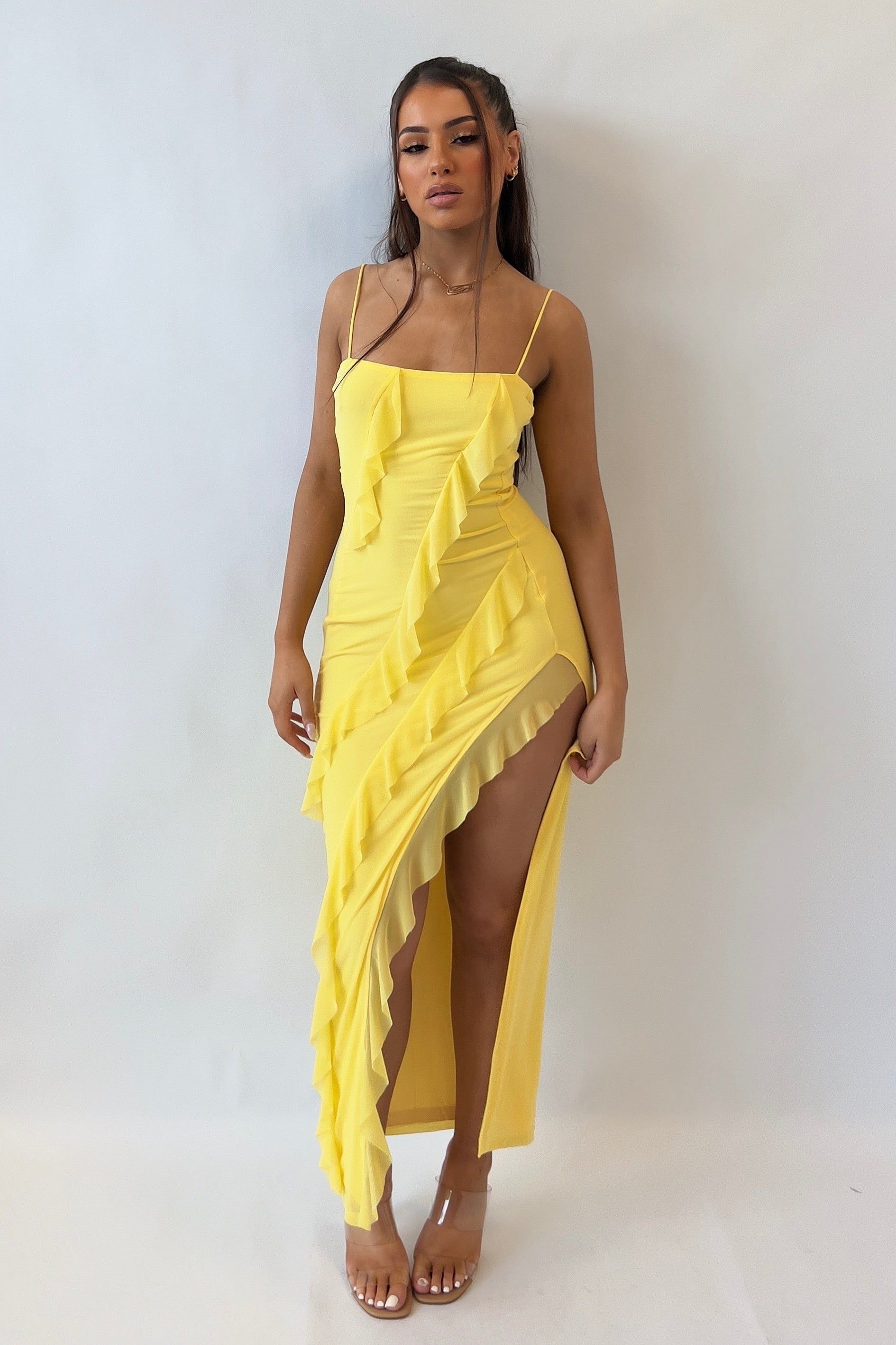 Taiya Midi Dress - Yellow sold by Kameli Boutique product image thumbnail 2