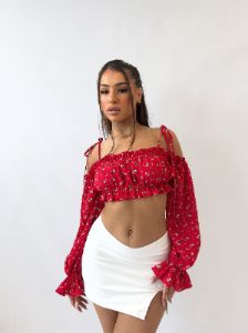 Kesie Mini Skirt - White sold by Kameli Boutique