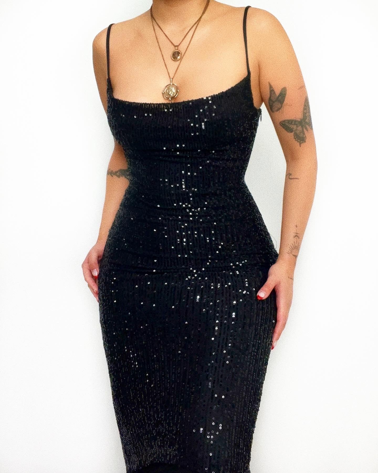 Stella Midi Dress - Black sold by Kameli Boutique product image thumbnail 2