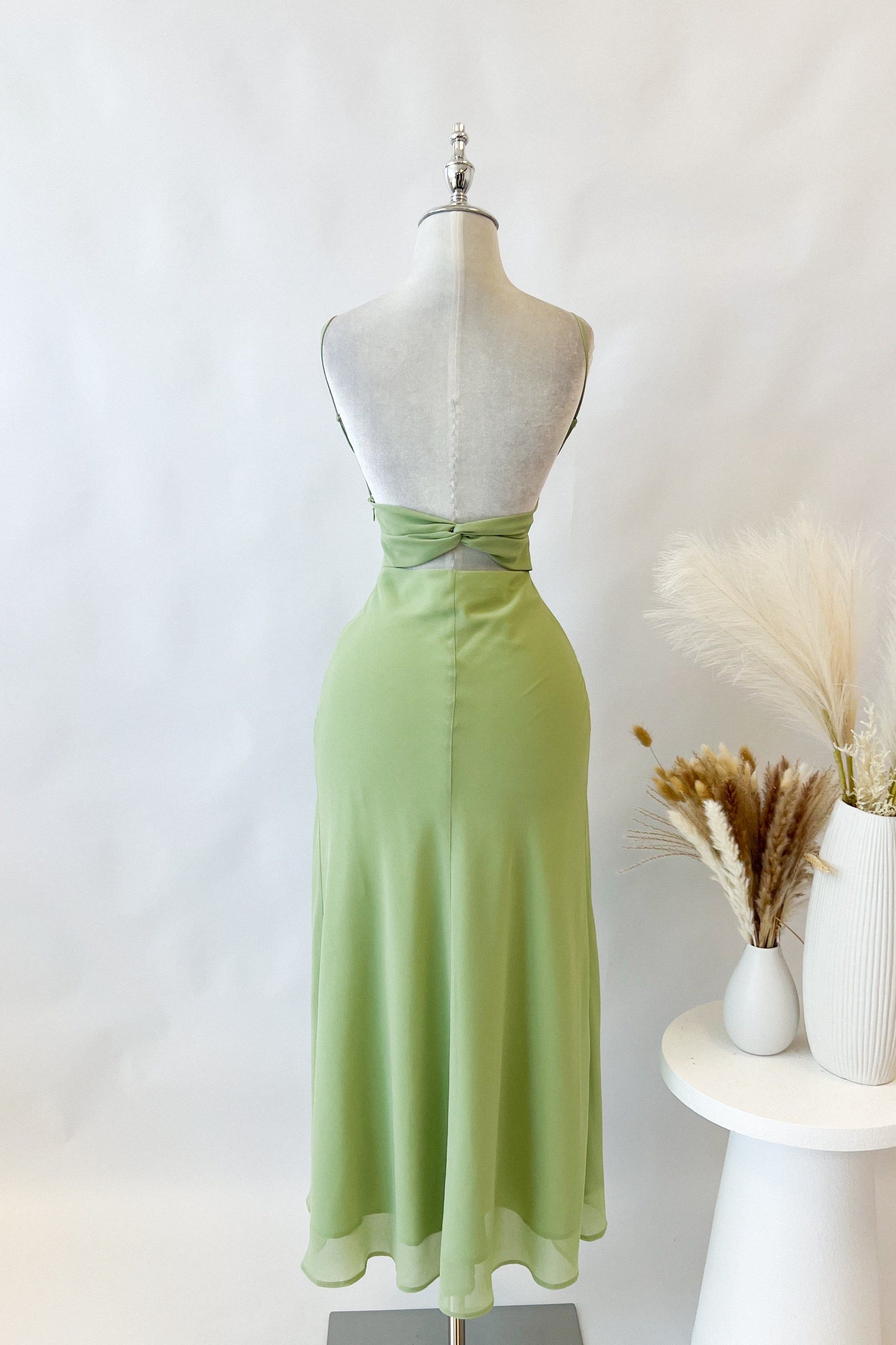 Siena Midi Dress - Lime sold by Kameli Boutique product image thumbnail 2