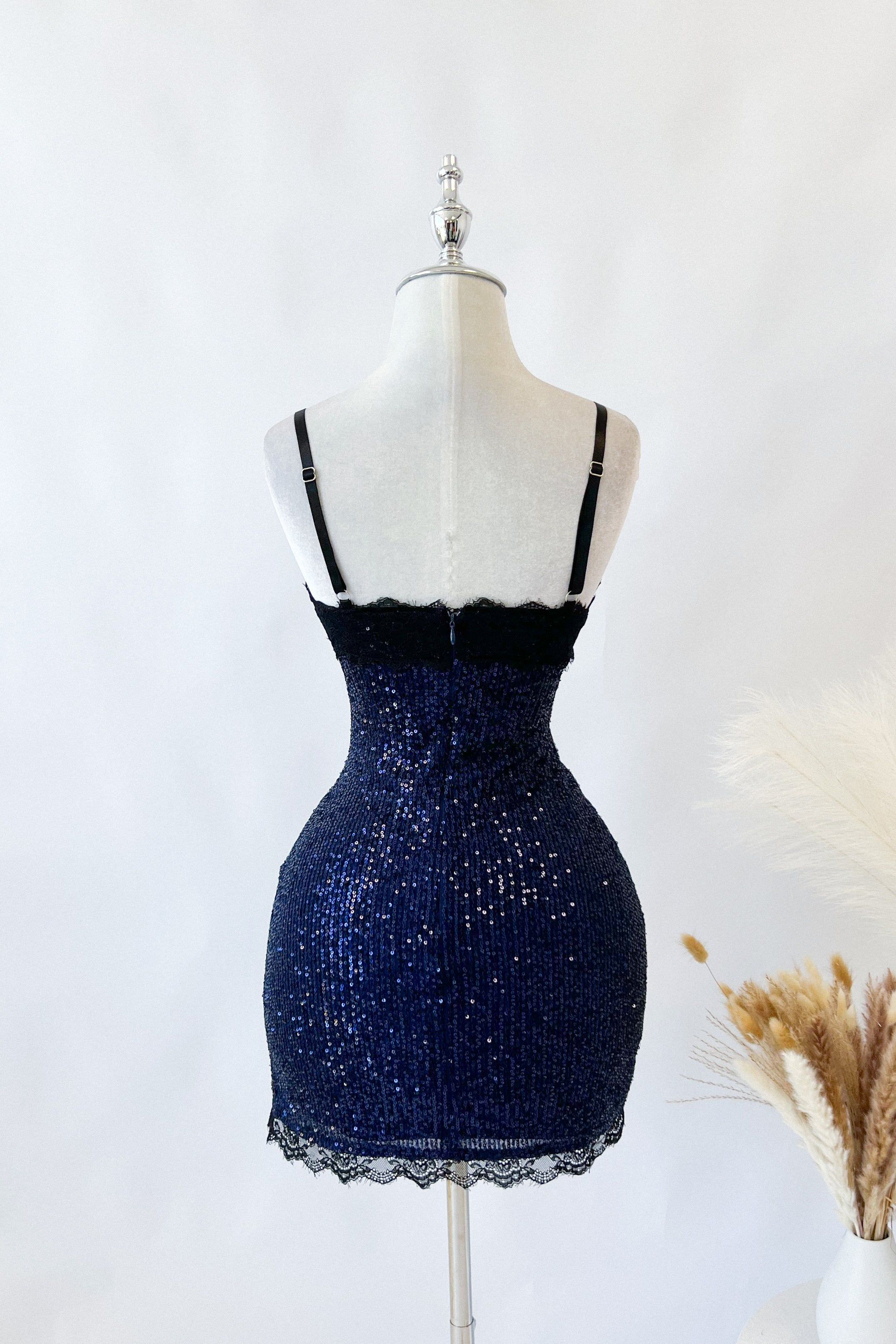 Katia Mini Dress - Navy sold by Kameli Boutique product image thumbnail 3