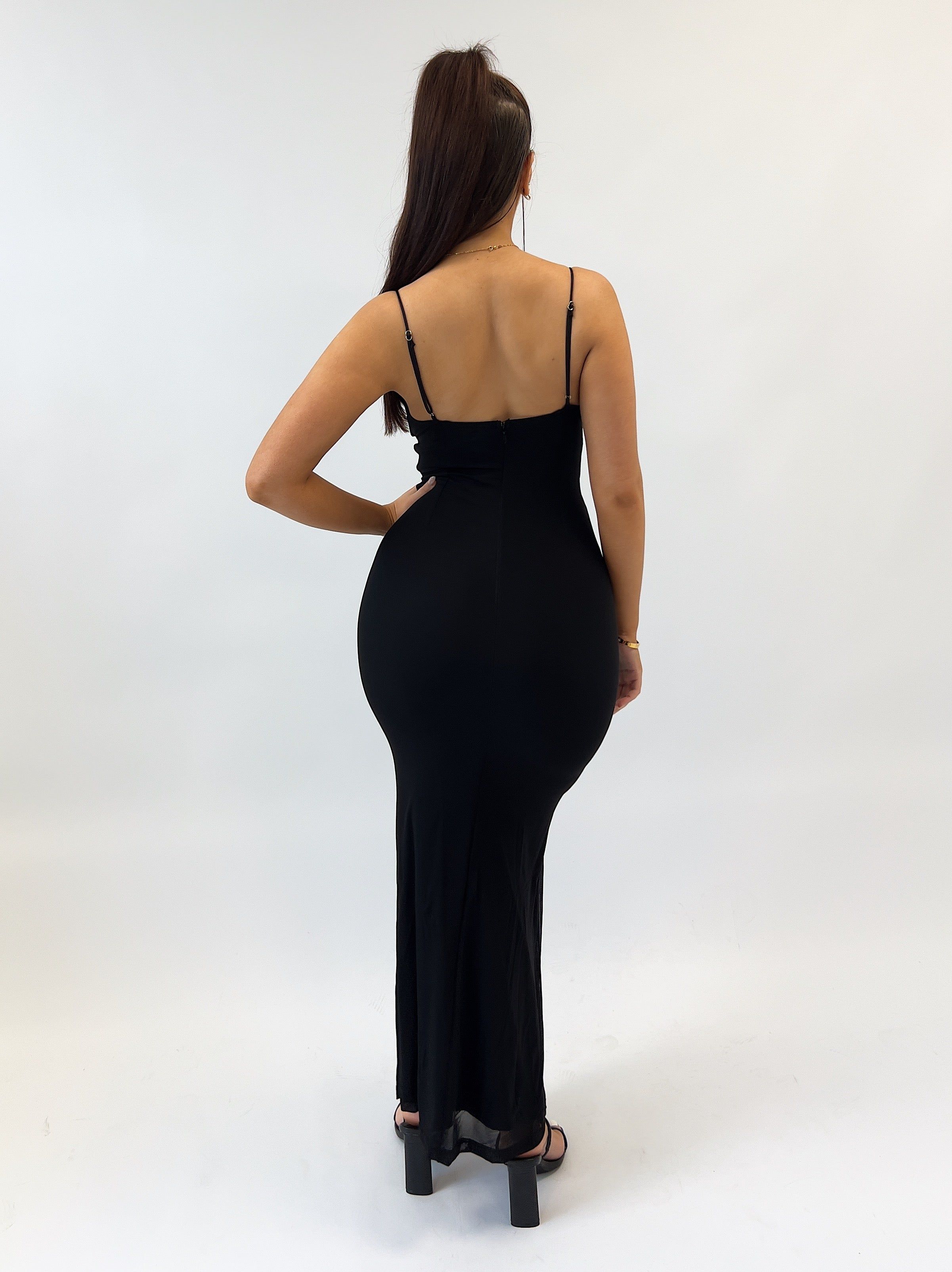 Evangeline Maxi Dress - Black sold by Kameli Boutique product image thumbnail 5