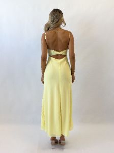 Noah Midi Dress - Yellow sold by Kameli Boutique