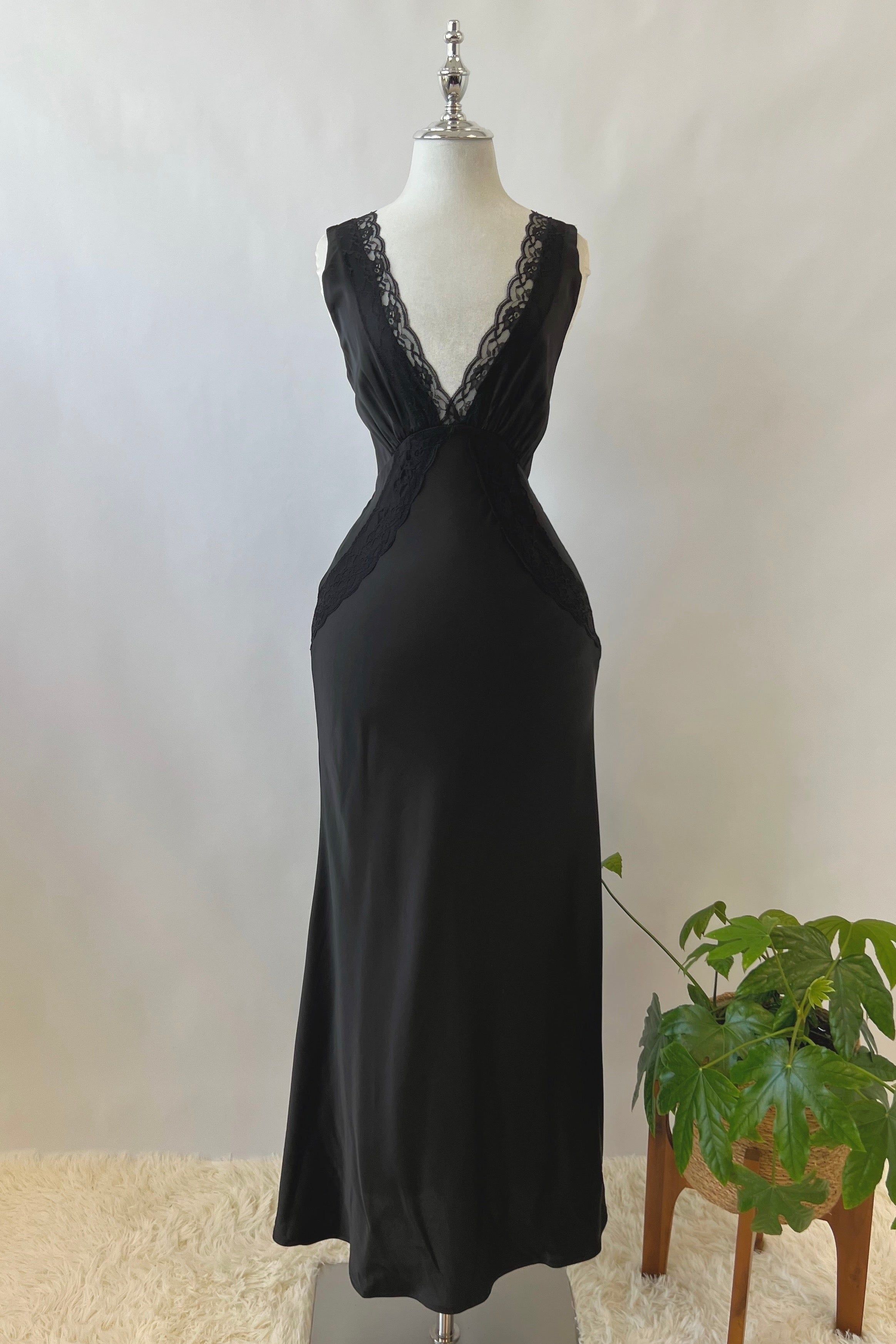 Odette Maxi Dress - Black sold by Kameli Boutique