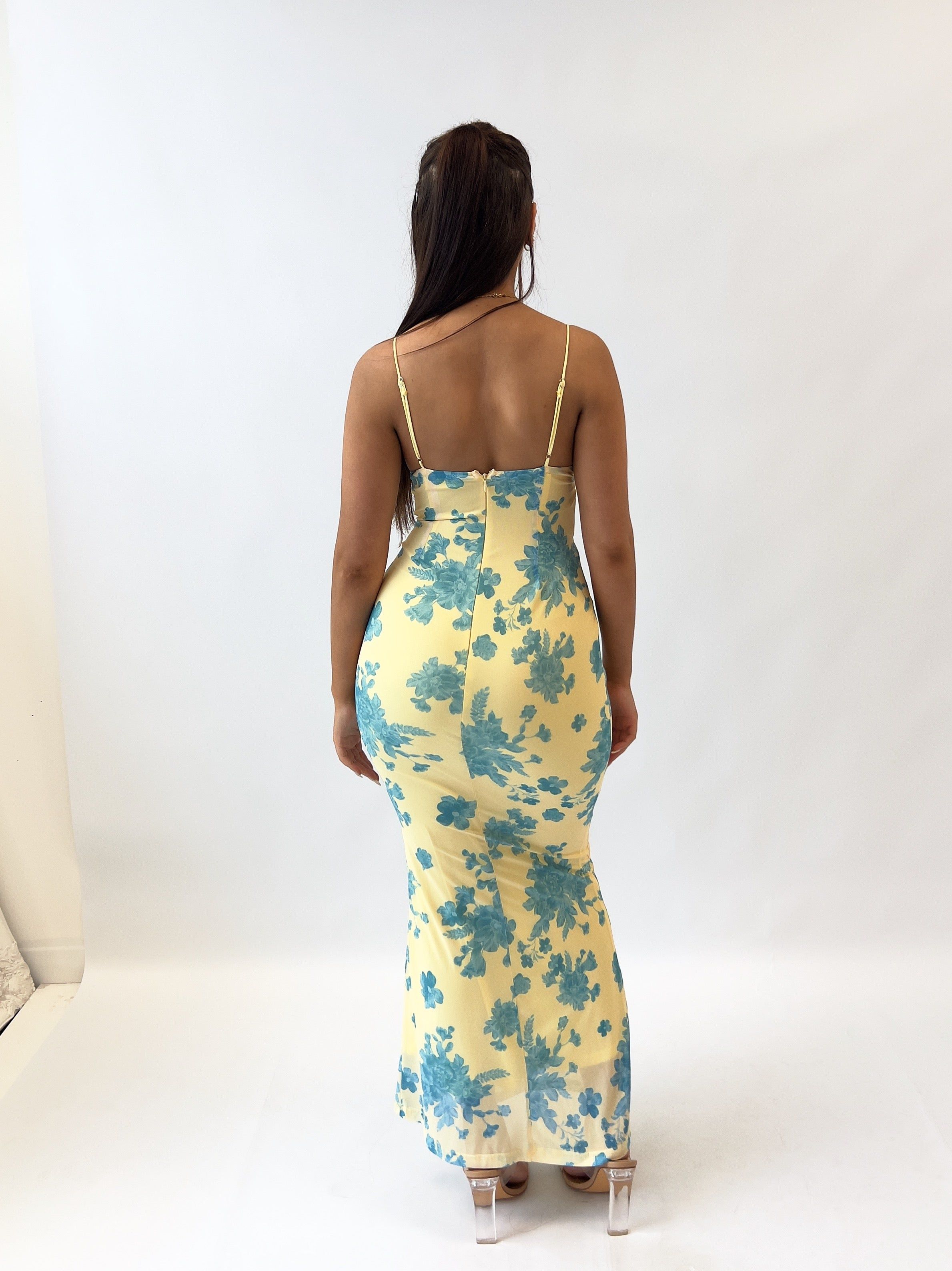 Blossom Maxi Dress - Yellow sold by Kameli Boutique product image thumbnail 5