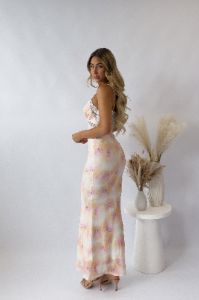 Denzel Floral Maxi Dress sold by Kameli Boutique