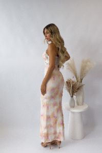 Denzel Floral Maxi Dress sold by Kameli Boutique