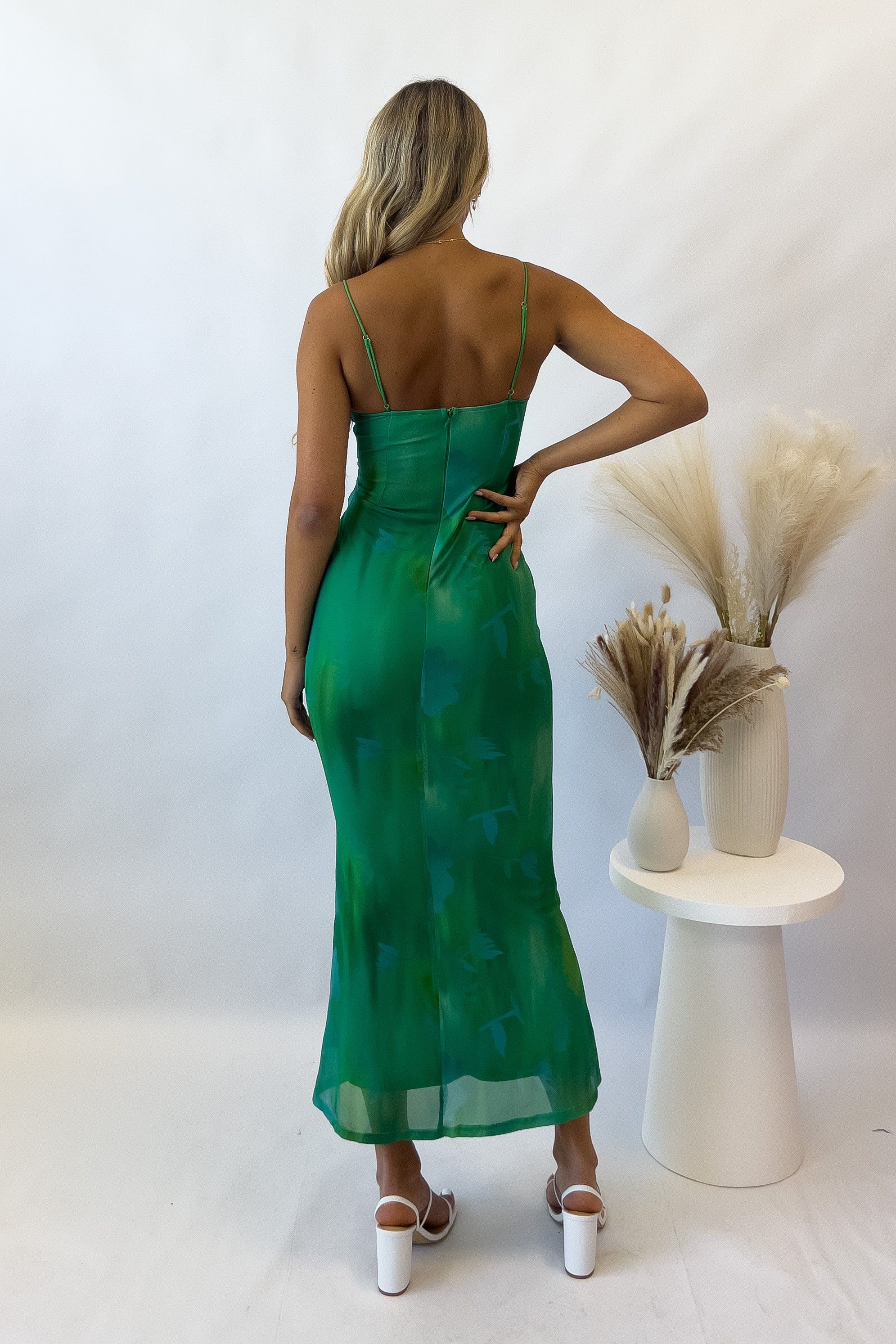 Alessia Maxi Dress - Green sold by Kameli Boutique product image thumbnail 5