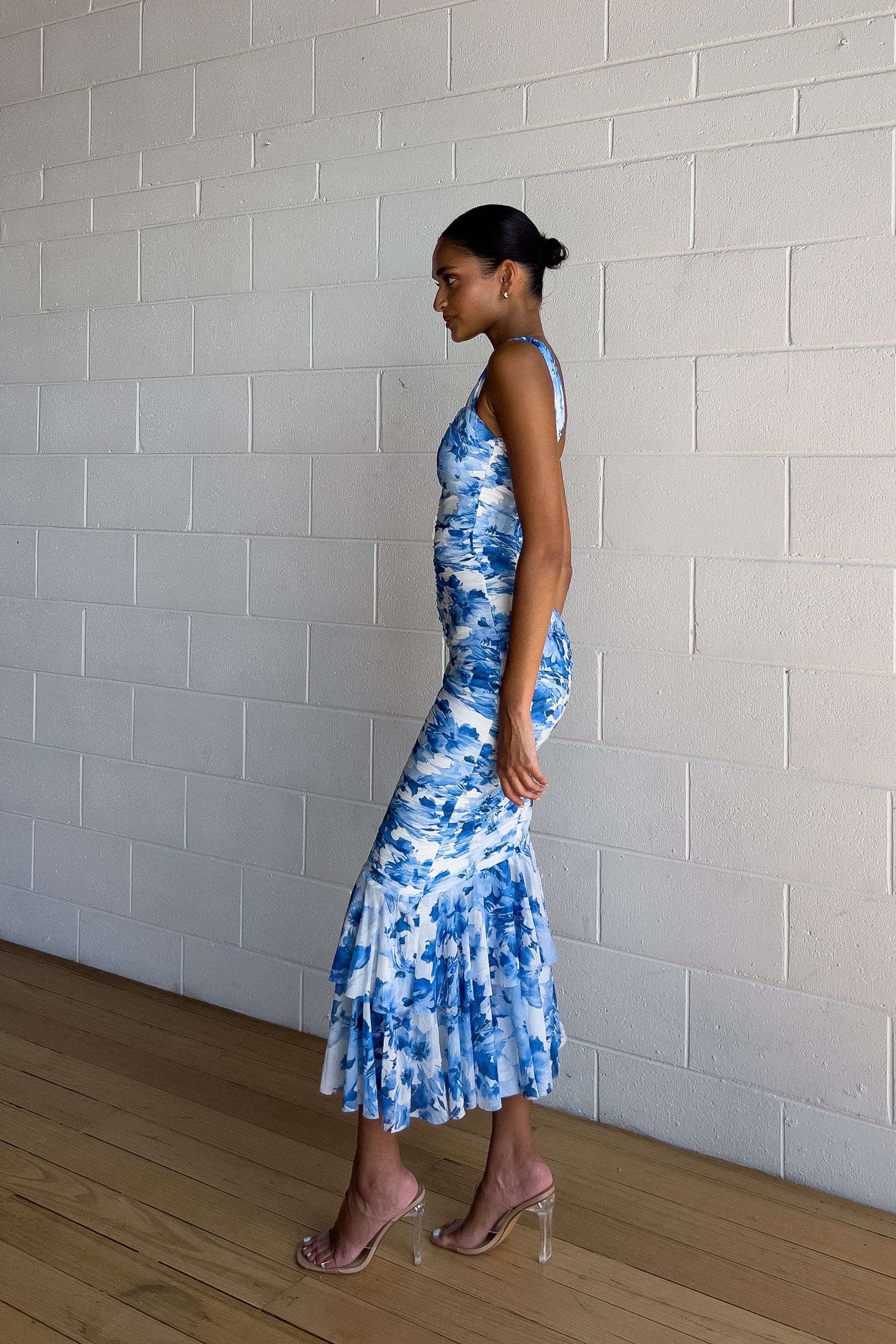 Melissa Floral Midi Dress sold by Kameli Boutique product image thumbnail 5