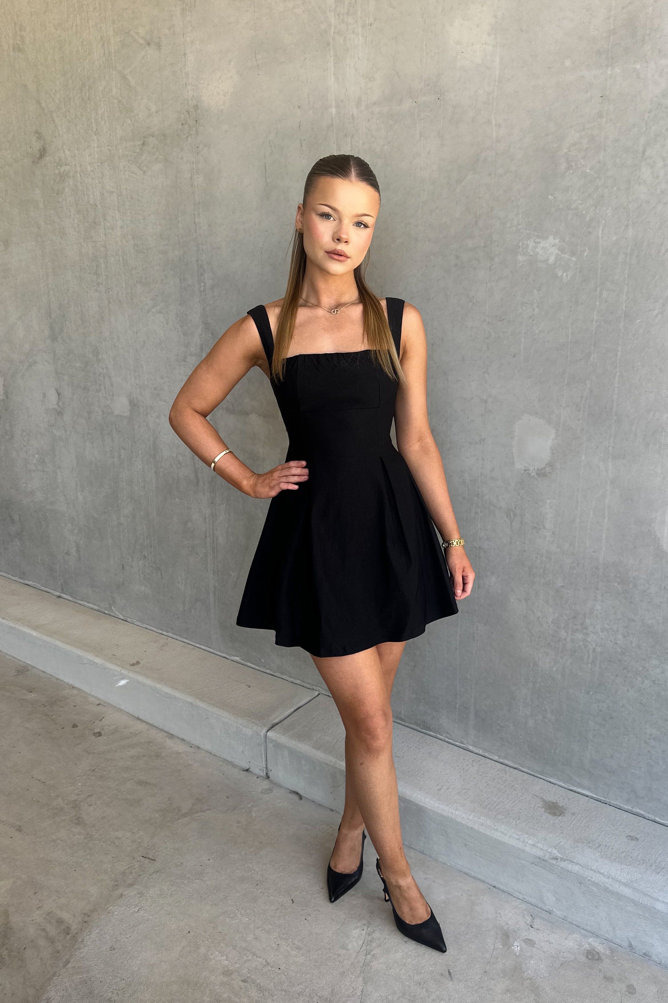 Marlee Mini Dress - Black (PREORDER) sold by Kameli Boutique product image thumbnail 4