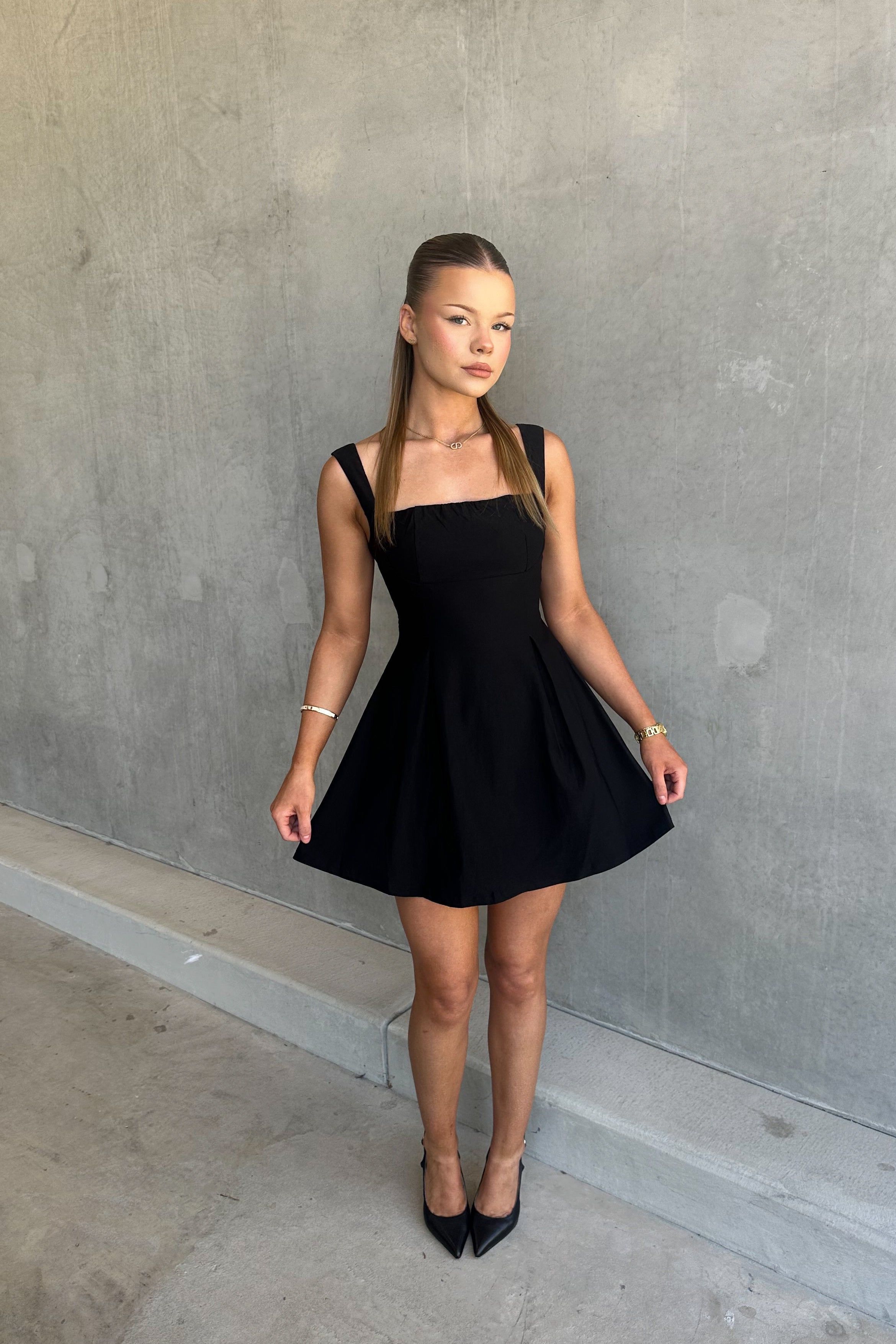 Marlee Mini Dress - Black (PREORDER) sold by Kameli Boutique product image thumbnail 3