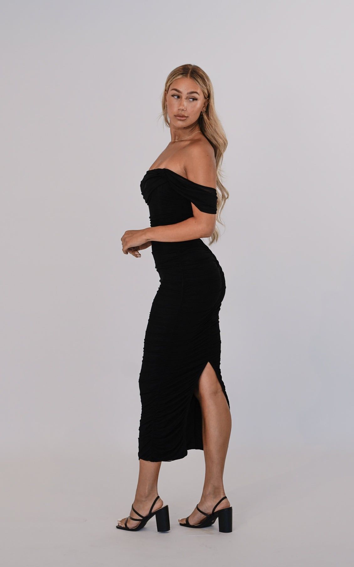 Regan Maxi Dress - Black sold by Kameli Boutique product image thumbnail 2