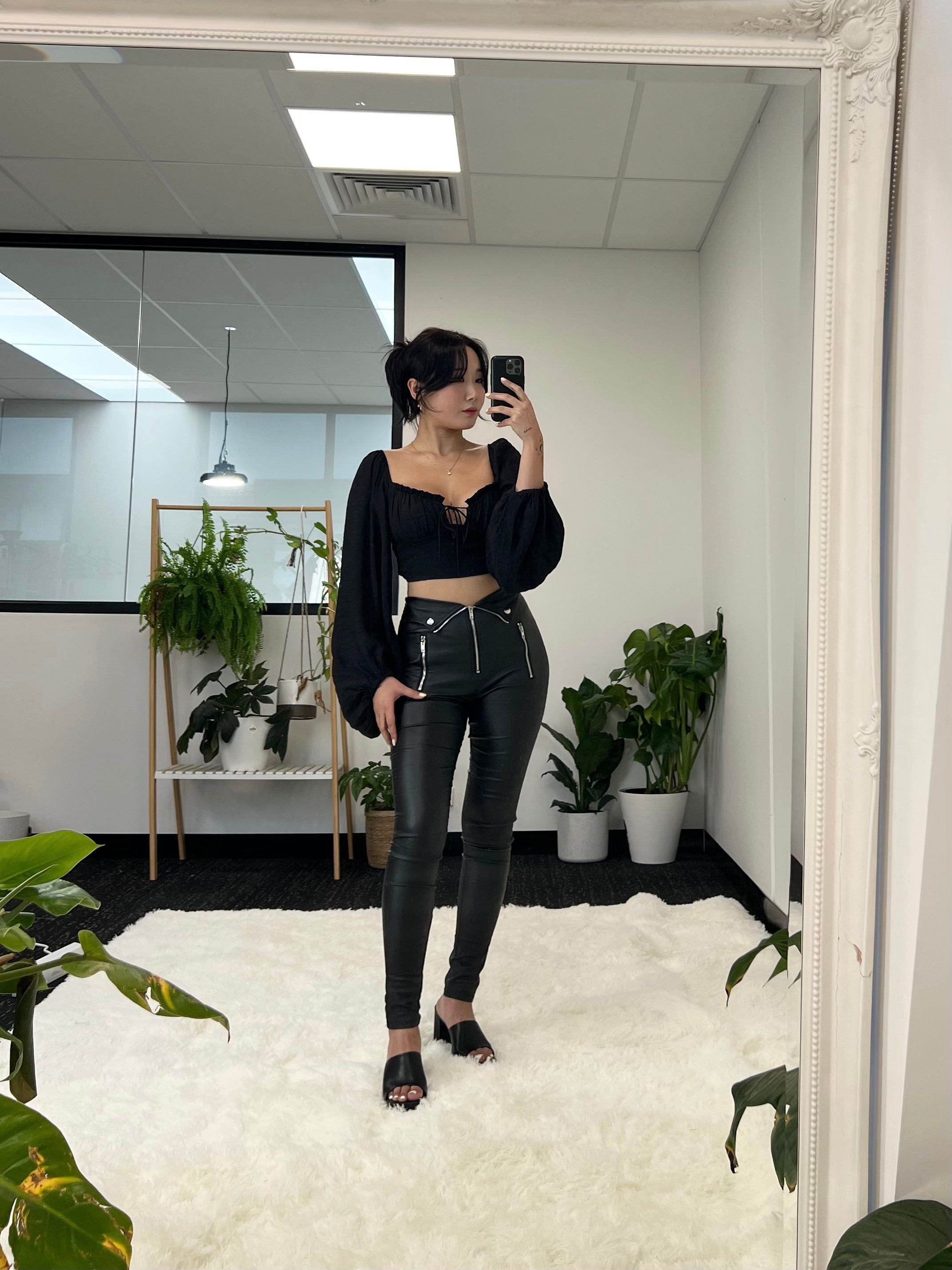 Rogan Leather Pants sold by Kameli Boutique product image thumbnail 2