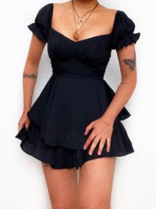Auffie Playsuit - Black sold by Kameli Boutique