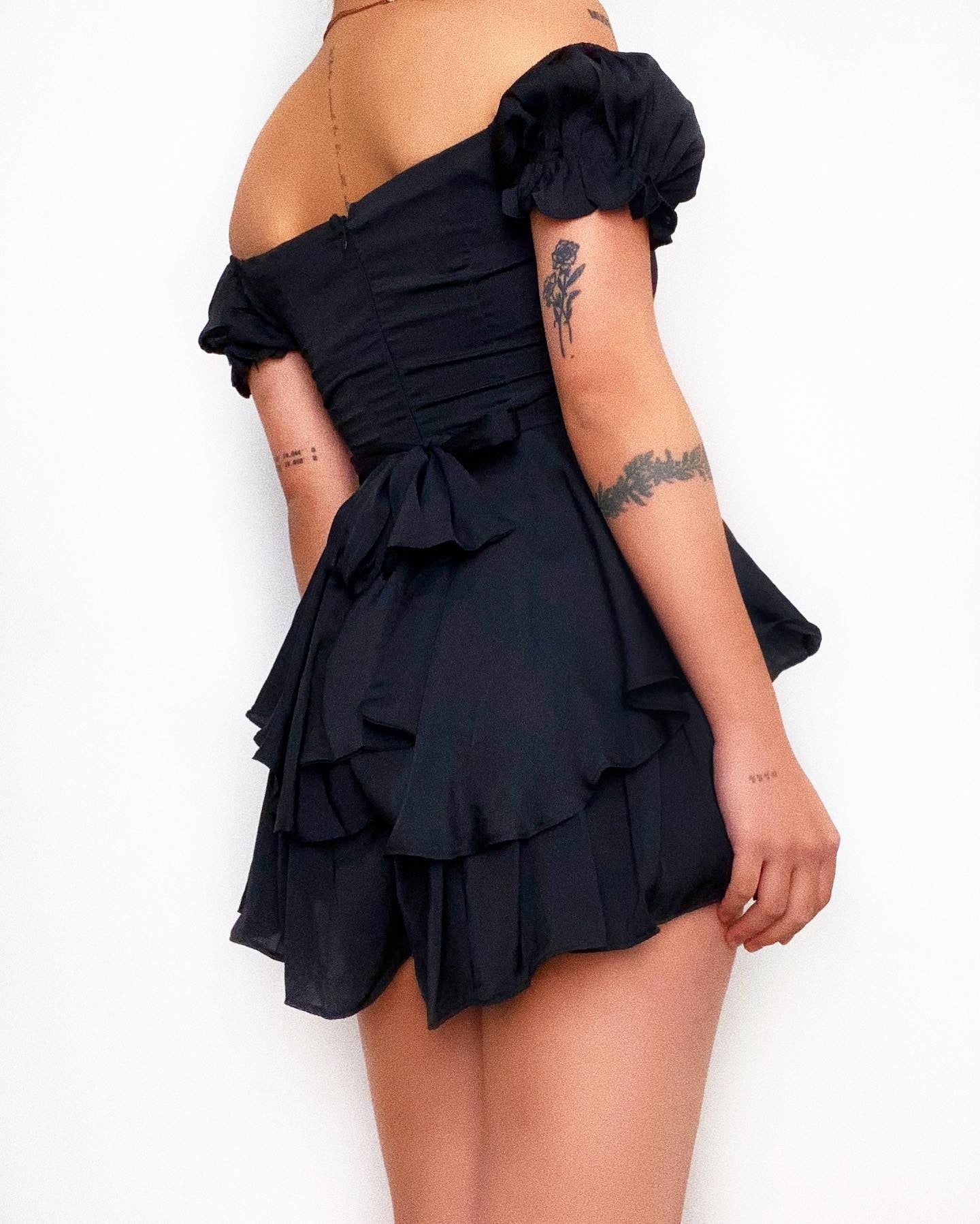 Auffie Playsuit - Black sold by Kameli Boutique product image thumbnail 5