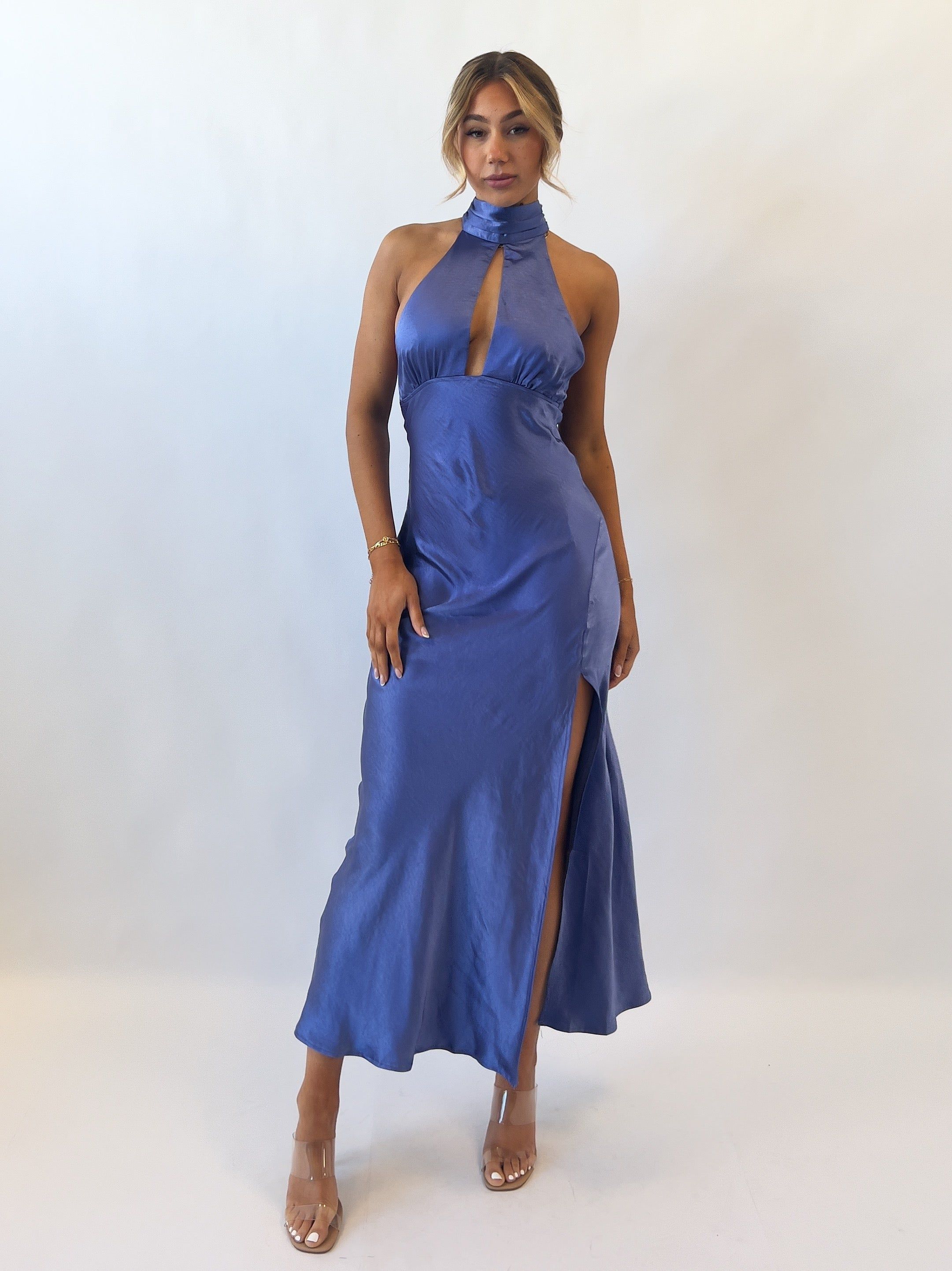 Aria Maxi Dress - Blue sold by Kameli Boutique product image thumbnail 5