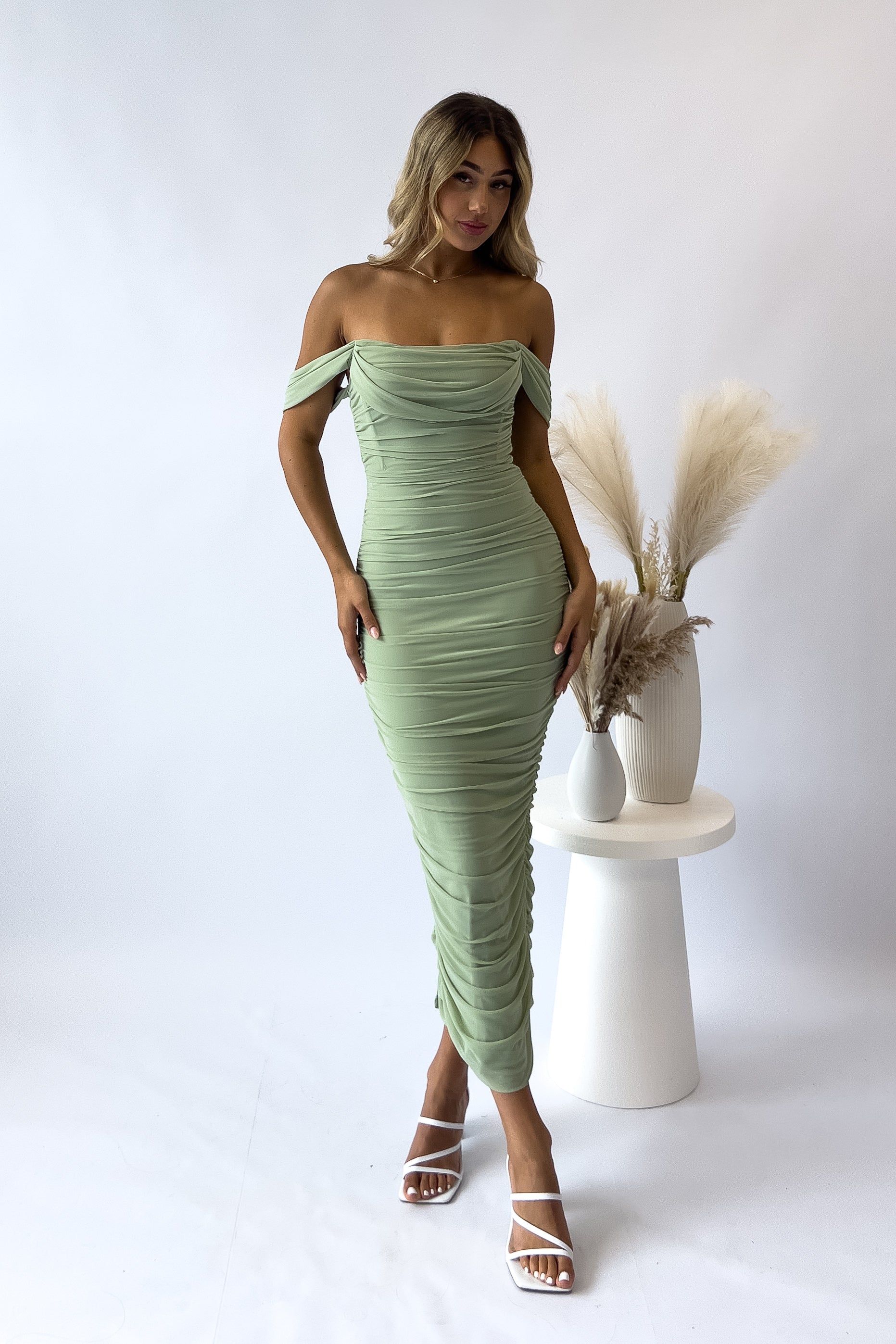 Regan Maxi Dress - Sage sold by Kameli Boutique product image thumbnail 5