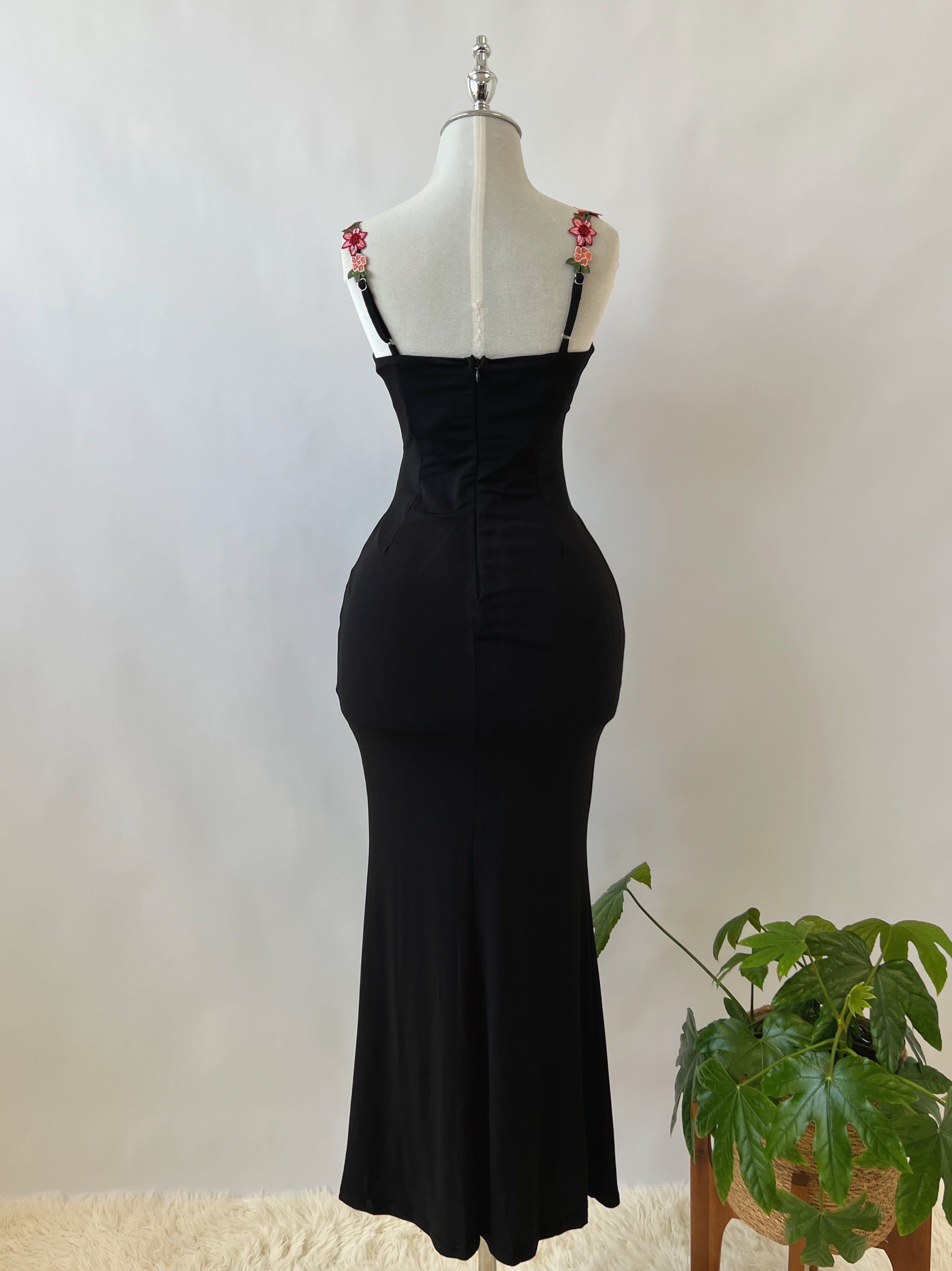 Euphrasia Maxi Dress - Black sold by Kameli Boutique product image thumbnail 5