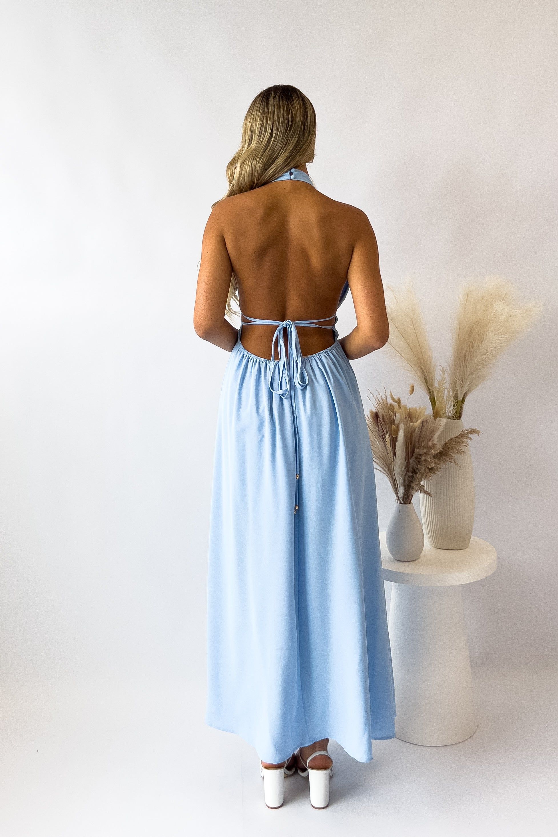 India Midi Dress - Blue sold by Kameli Boutique product image thumbnail 5