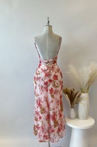 Kylie Floral Midi Dress sold by Kameli Boutique