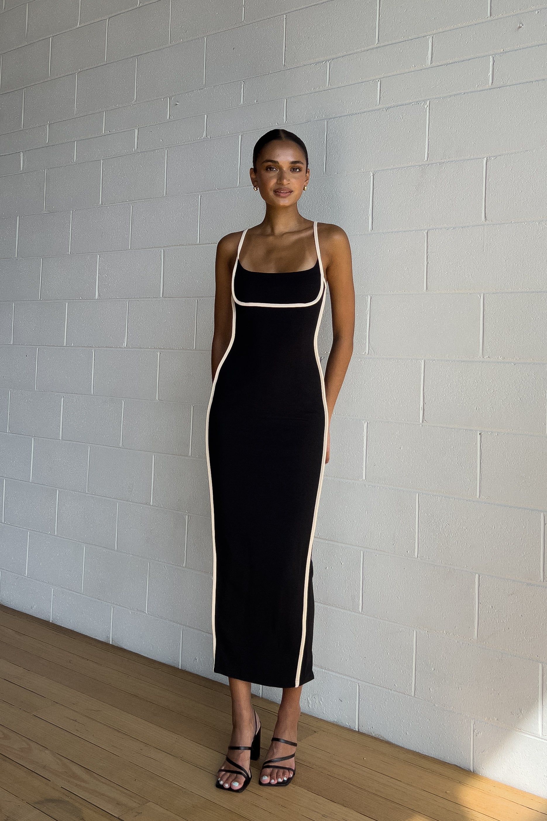 Kienna Midi Dress - Black sold by Kameli Boutique product image thumbnail 2