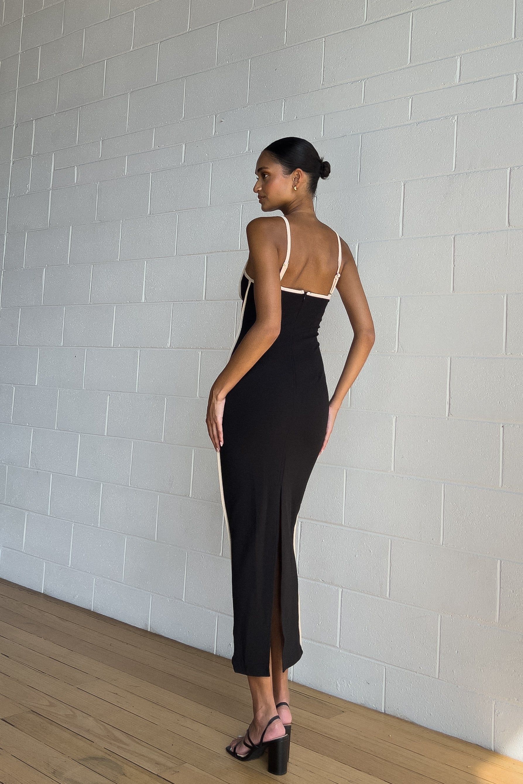 Kienna Midi Dress - Black sold by Kameli Boutique product image thumbnail 5