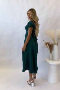 Ellison Midi Dress - Green sold by Kameli Boutique