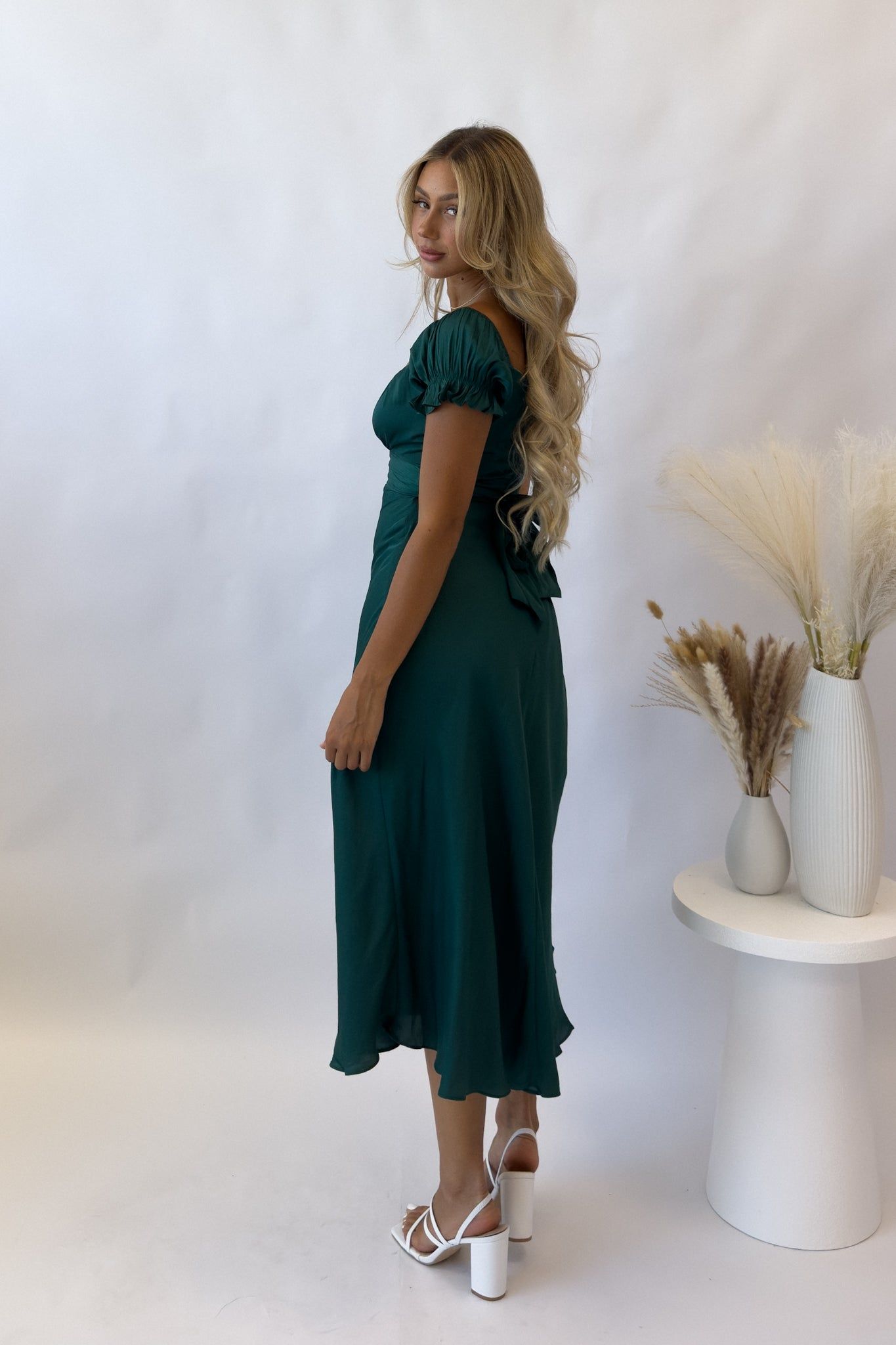 Ellison Midi Dress - Green sold by Kameli Boutique product image thumbnail 2