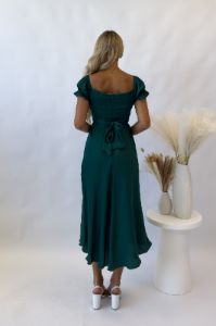 Ellison Midi Dress - Green sold by Kameli Boutique