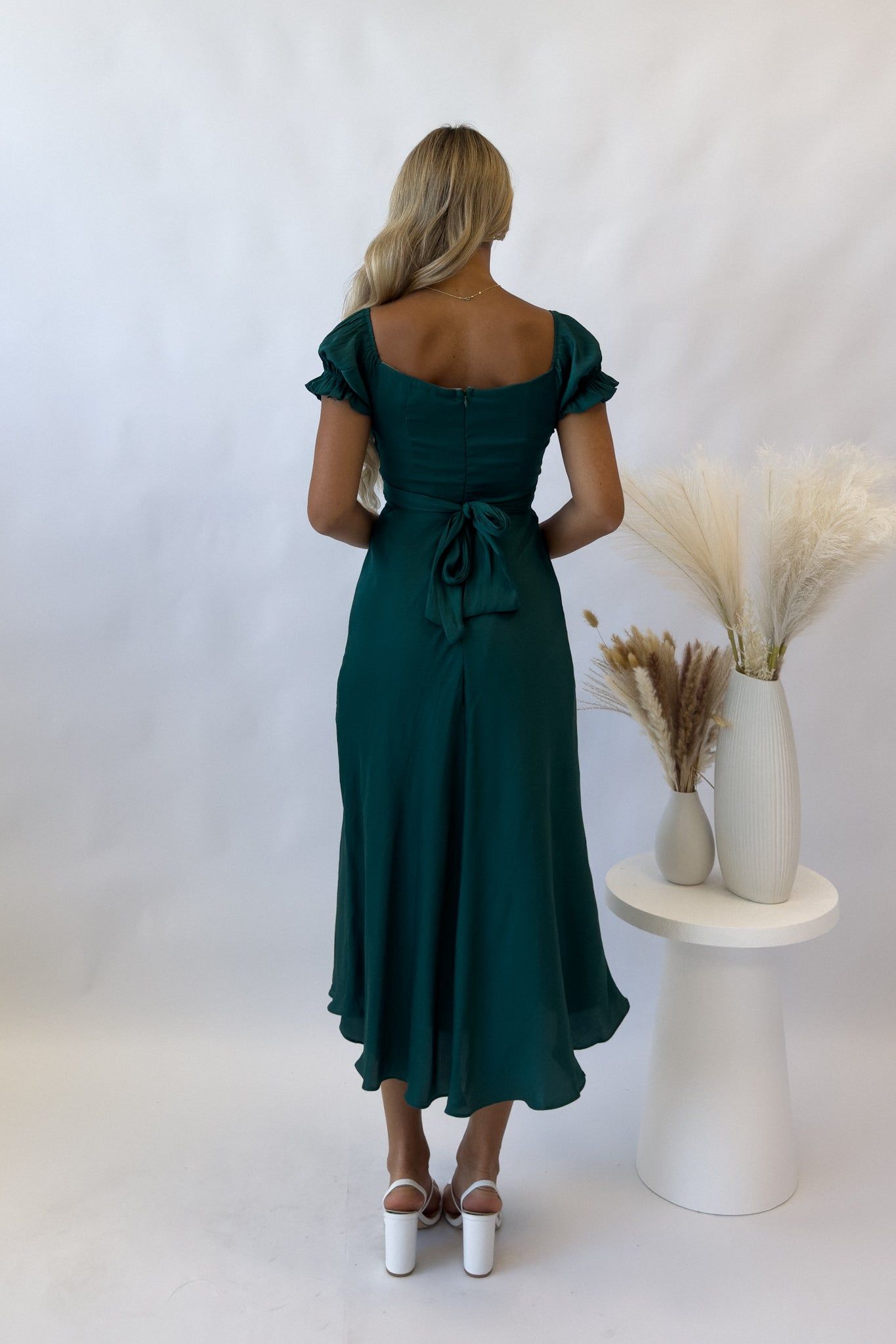 Ellison Midi Dress - Green sold by Kameli Boutique product image thumbnail 4