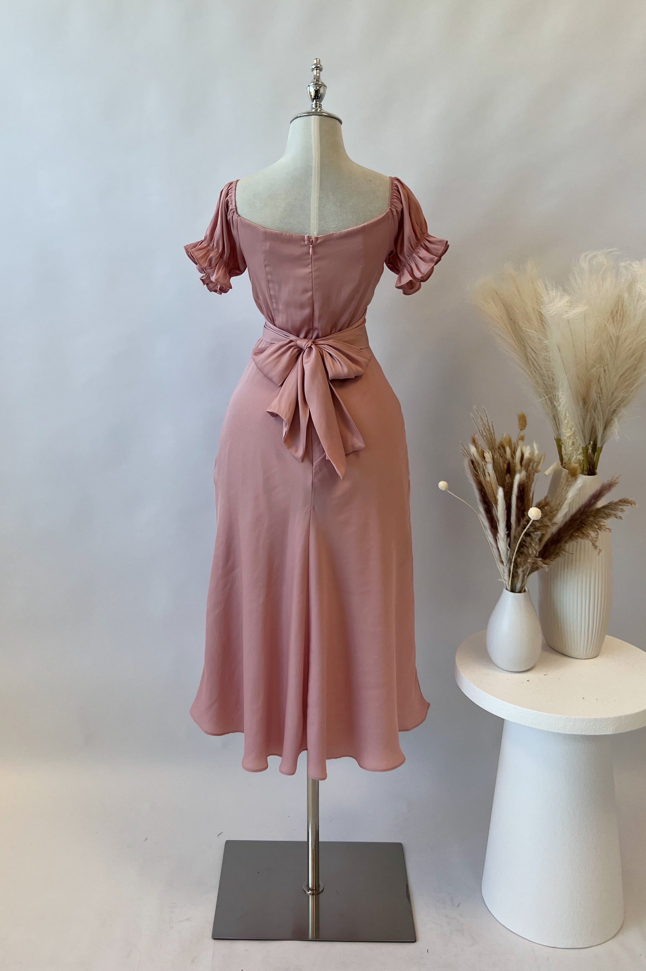 Ellison Midi Dress - Blush sold by Kameli Boutique product image thumbnail 3