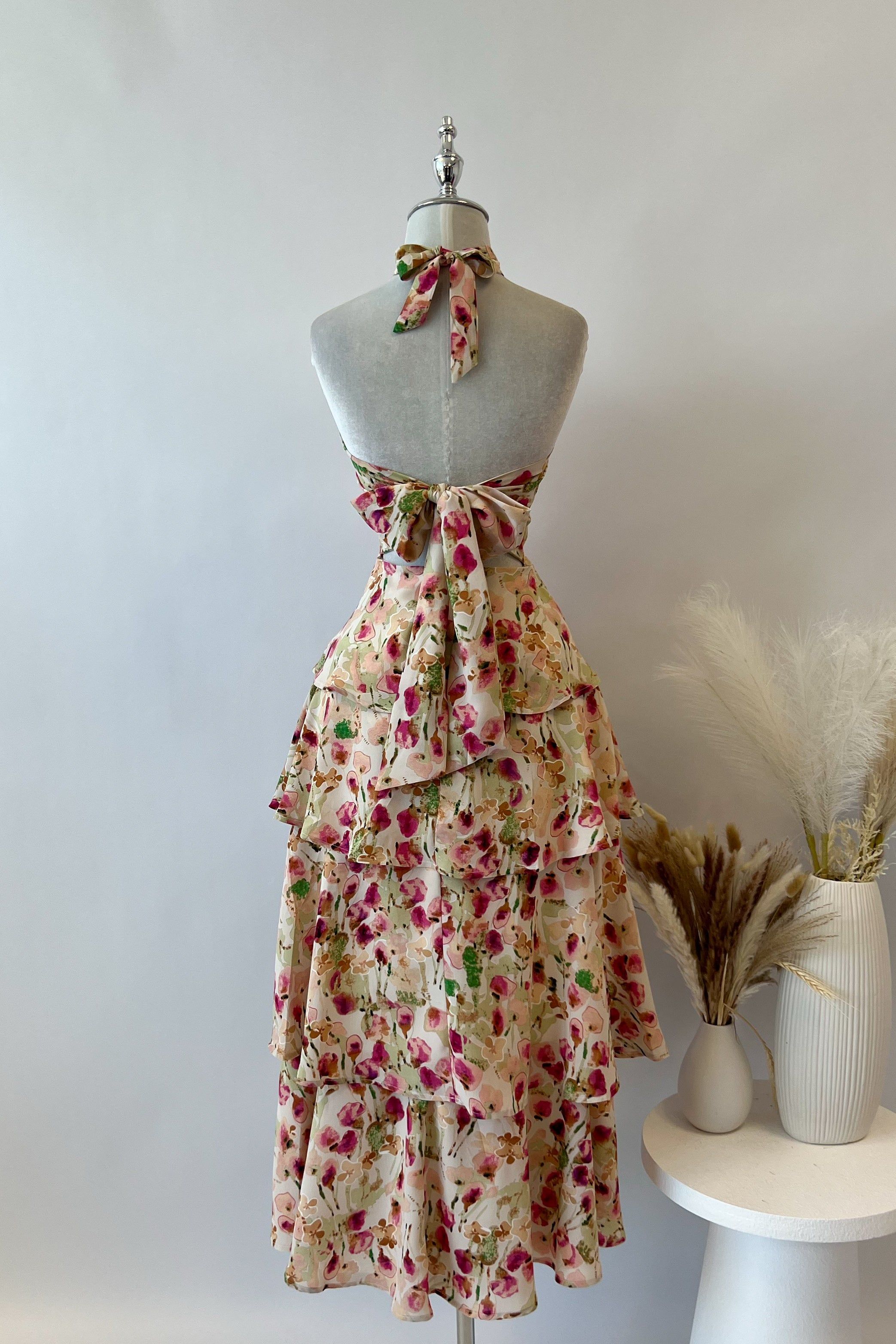 Harlow Floral Midi Dress sold by Kameli Boutique product image thumbnail 2