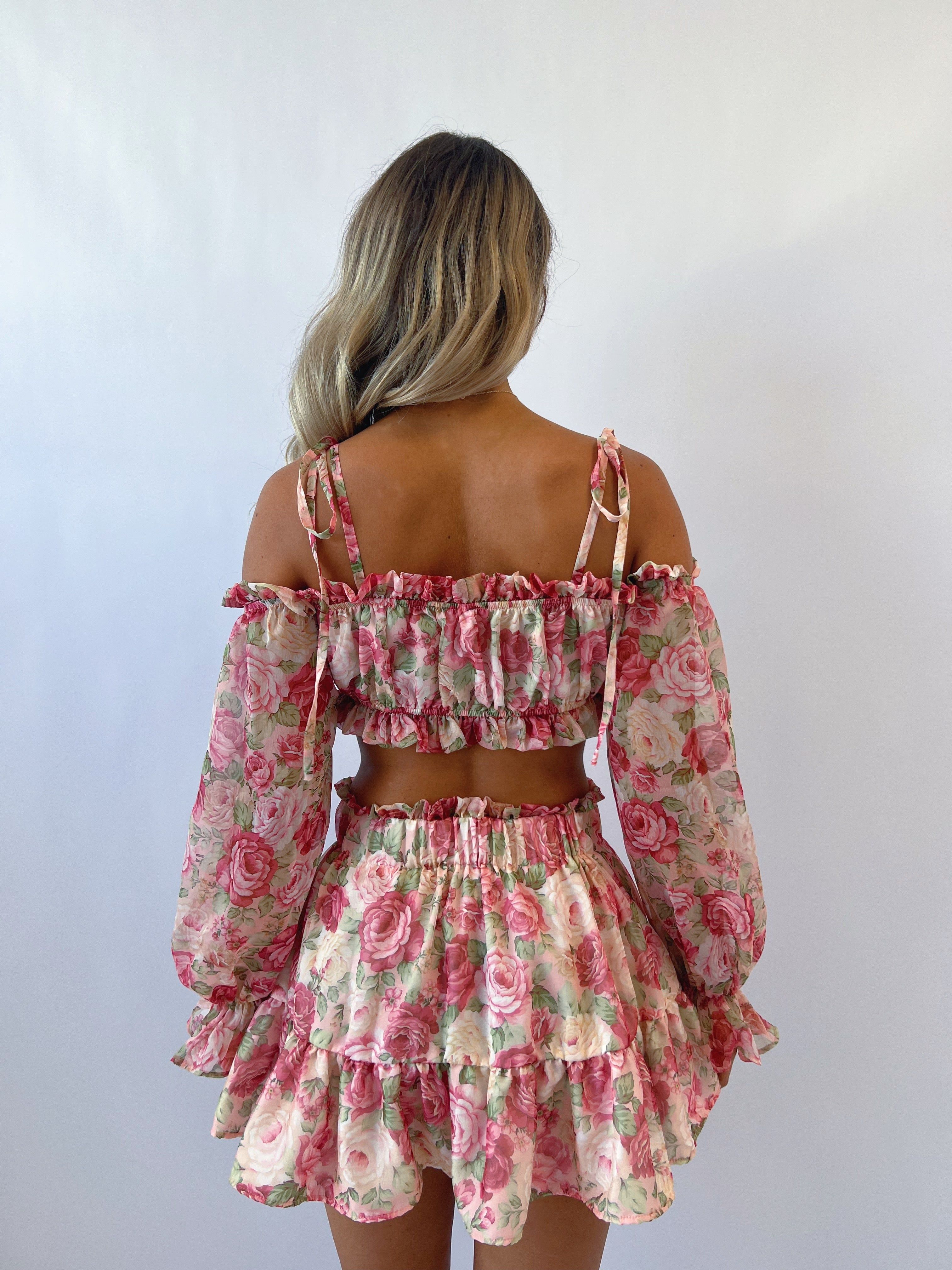 Angelina Floral Blouse sold by Kameli Boutique product image thumbnail 3