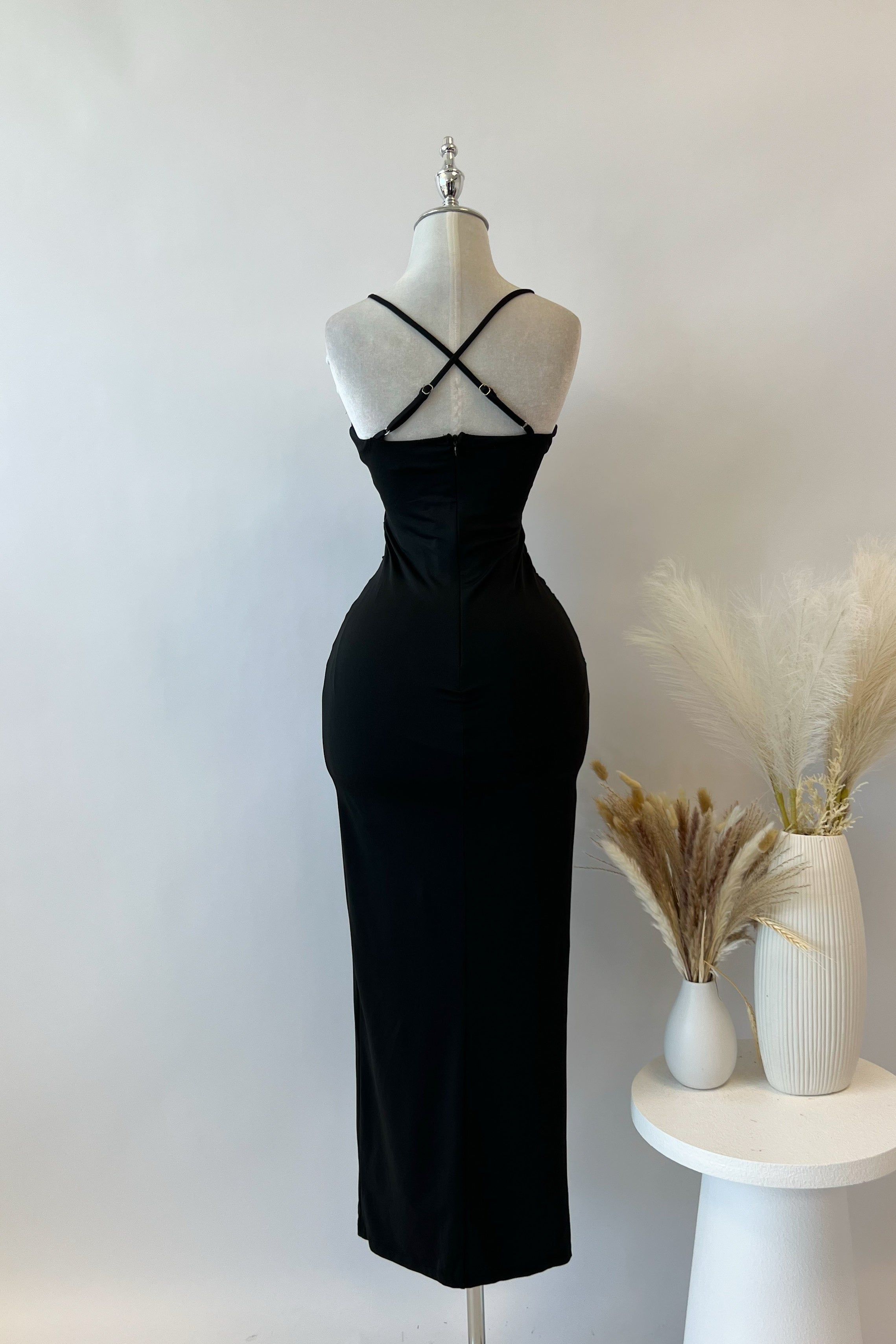 Asteria Midi Dress - Black sold by Kameli Boutique product image thumbnail 5