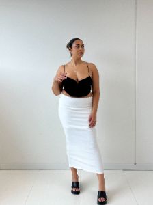 Laurel Midi Skirt sold by Kameli Boutique
