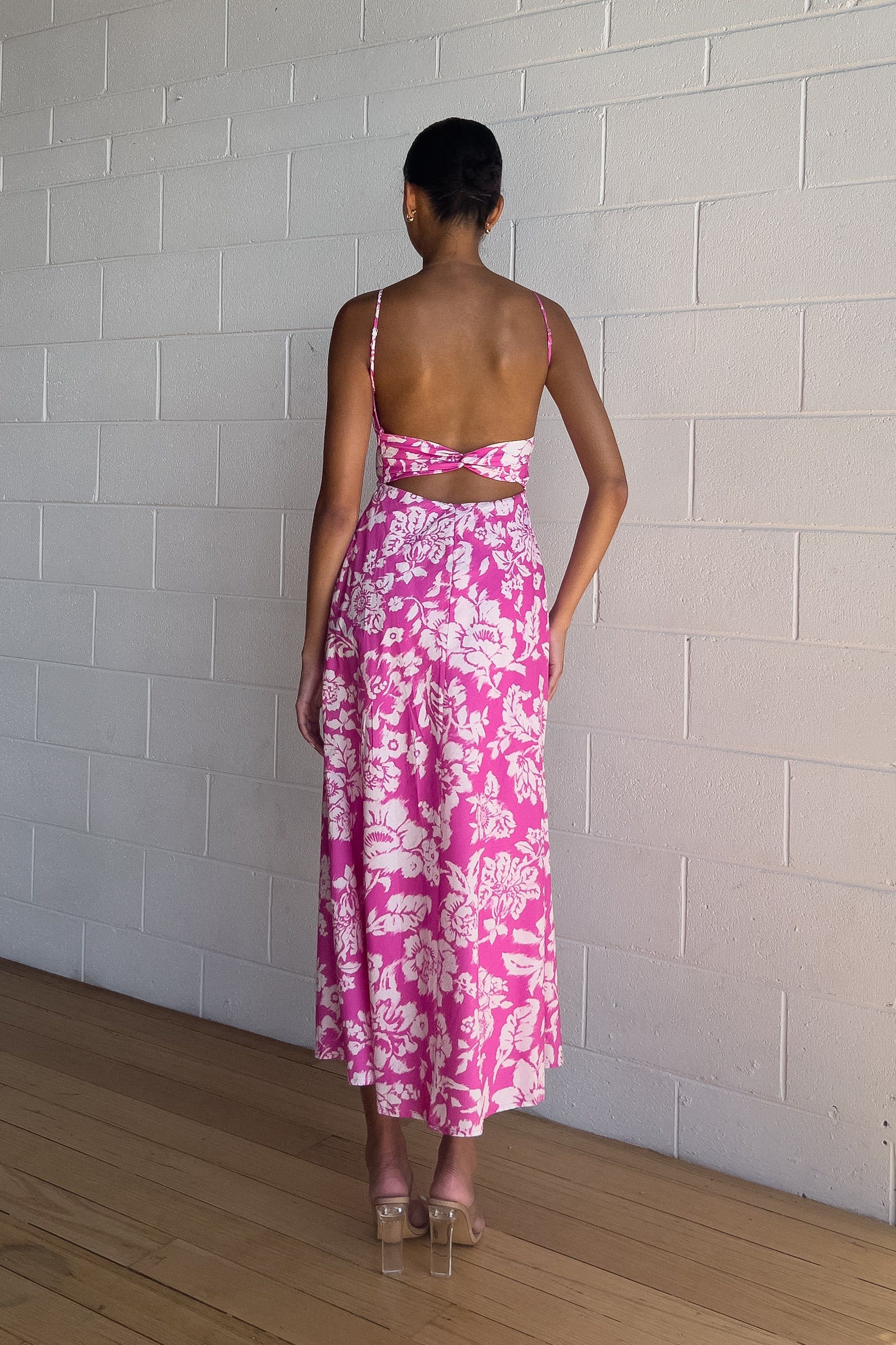 Calianna Floral Midi Dress sold by Kameli Boutique product image thumbnail 4